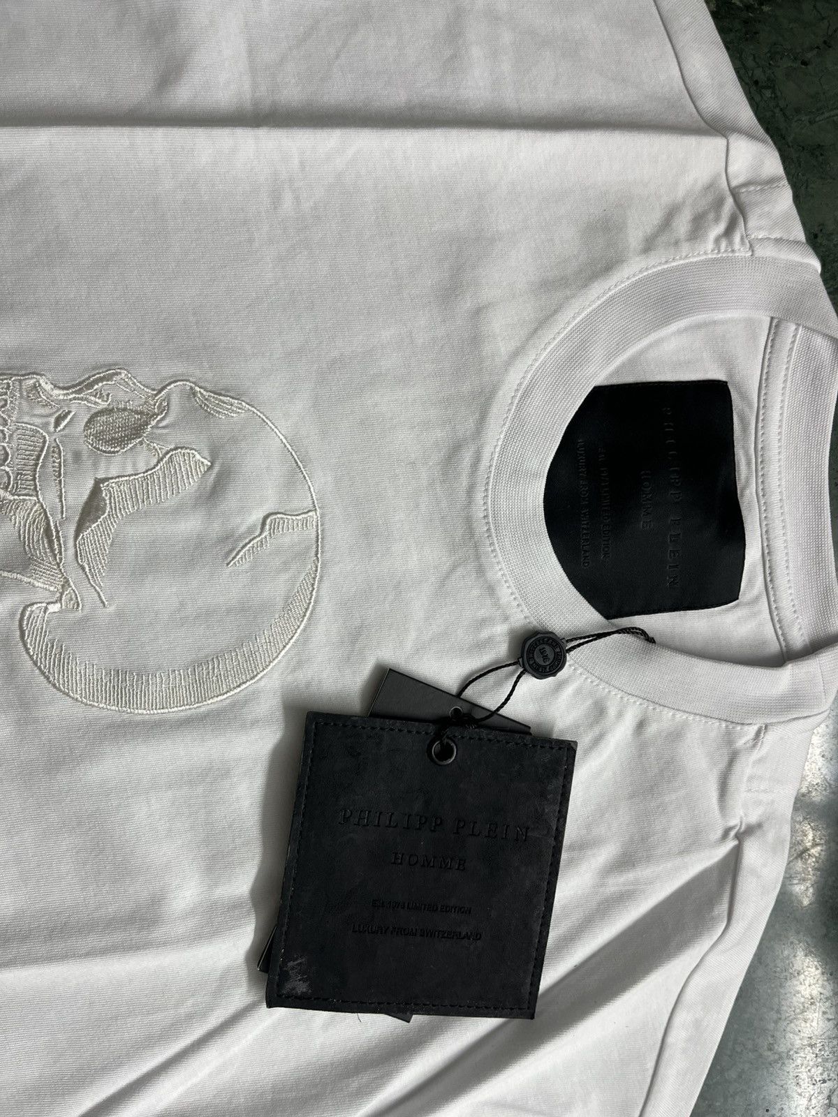 Philipp Plein Plein skull logo tshirt Philipp plein Size US S / EU 44-46 / 1 - 4 Thumbnail