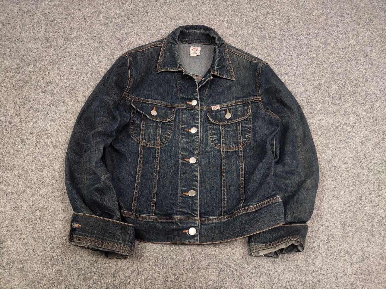 Miss Sixty Vintage Miss Sixty y2k Style Light Blue Denim Button Jacket Size L / US 10 / IT 46 - 2 Thumbnail
