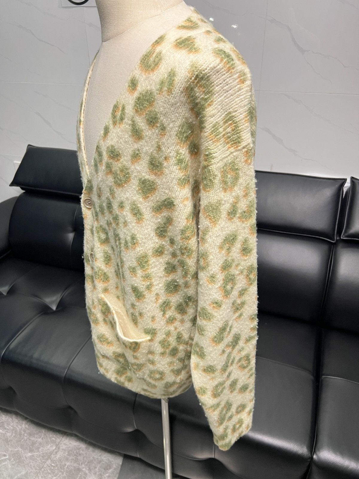 Dries Van Noten Dries Van Noten FW22 Lookbook Leopard Print Merino Wool Card Size US L / EU 52-54 / 3 - 7 Thumbnail