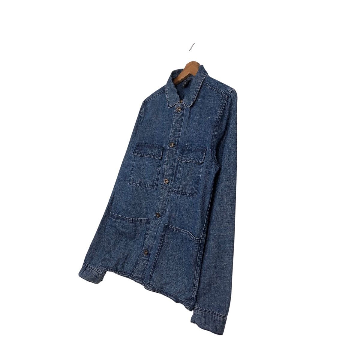 Japanese Brand 📌Vintage Chore Denim Jacket &Denim Blue Issey Miyake Size US S / EU 44-46 / 1 - 3 Thumbnail