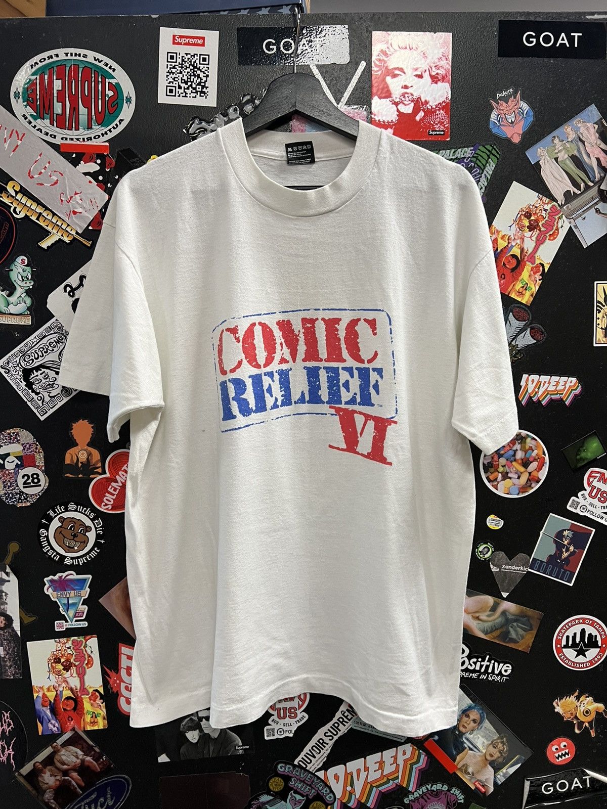 Vintage Vintage Comic Relief IV Comedy Tour Shirt Size US XL / EU 56 / 4 - 1 Thumbnail