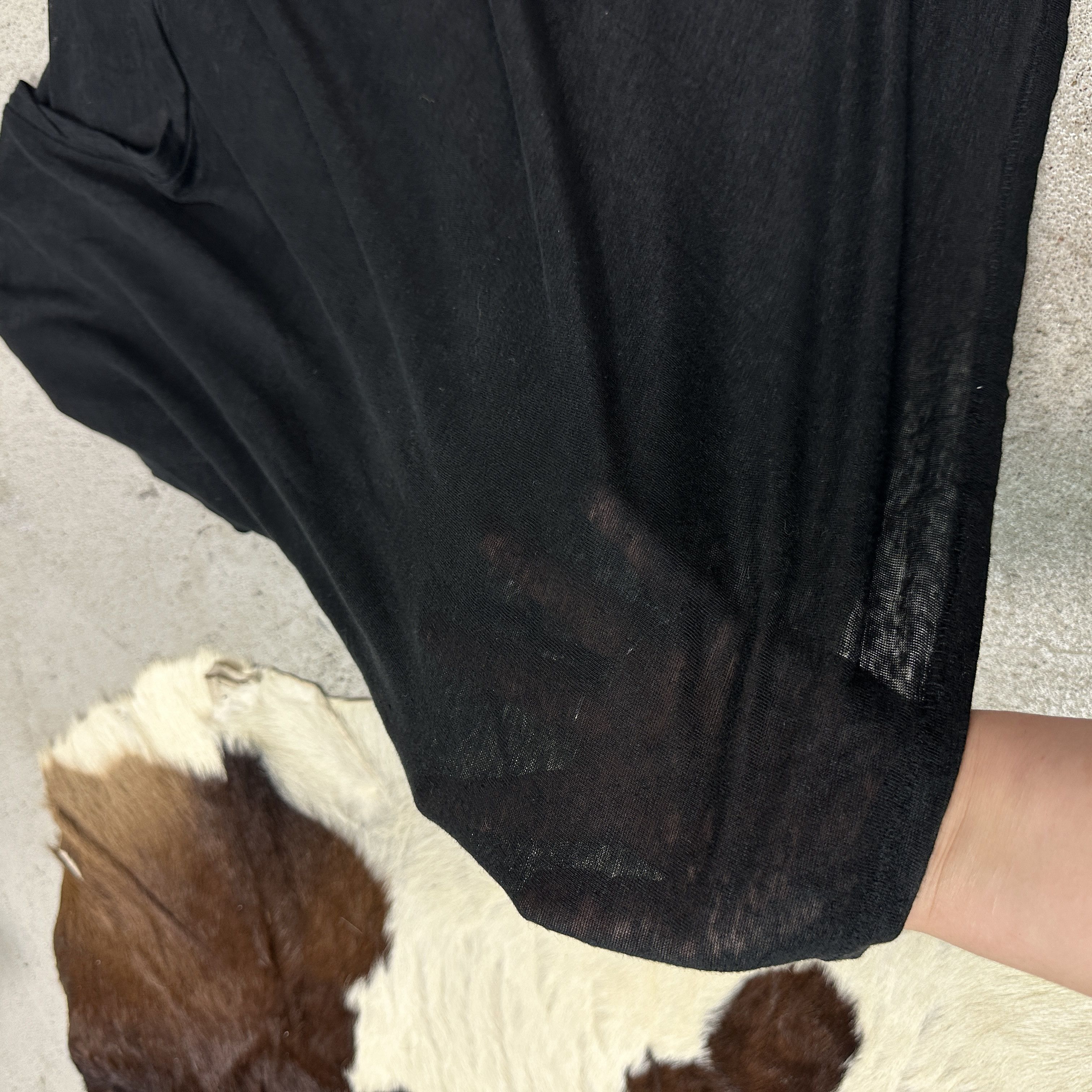 Acne Studios Vintage Avant Garde Grunge Asymmetrical Acne Top Y2K Size L / US 10 / IT 46 - 4 Thumbnail