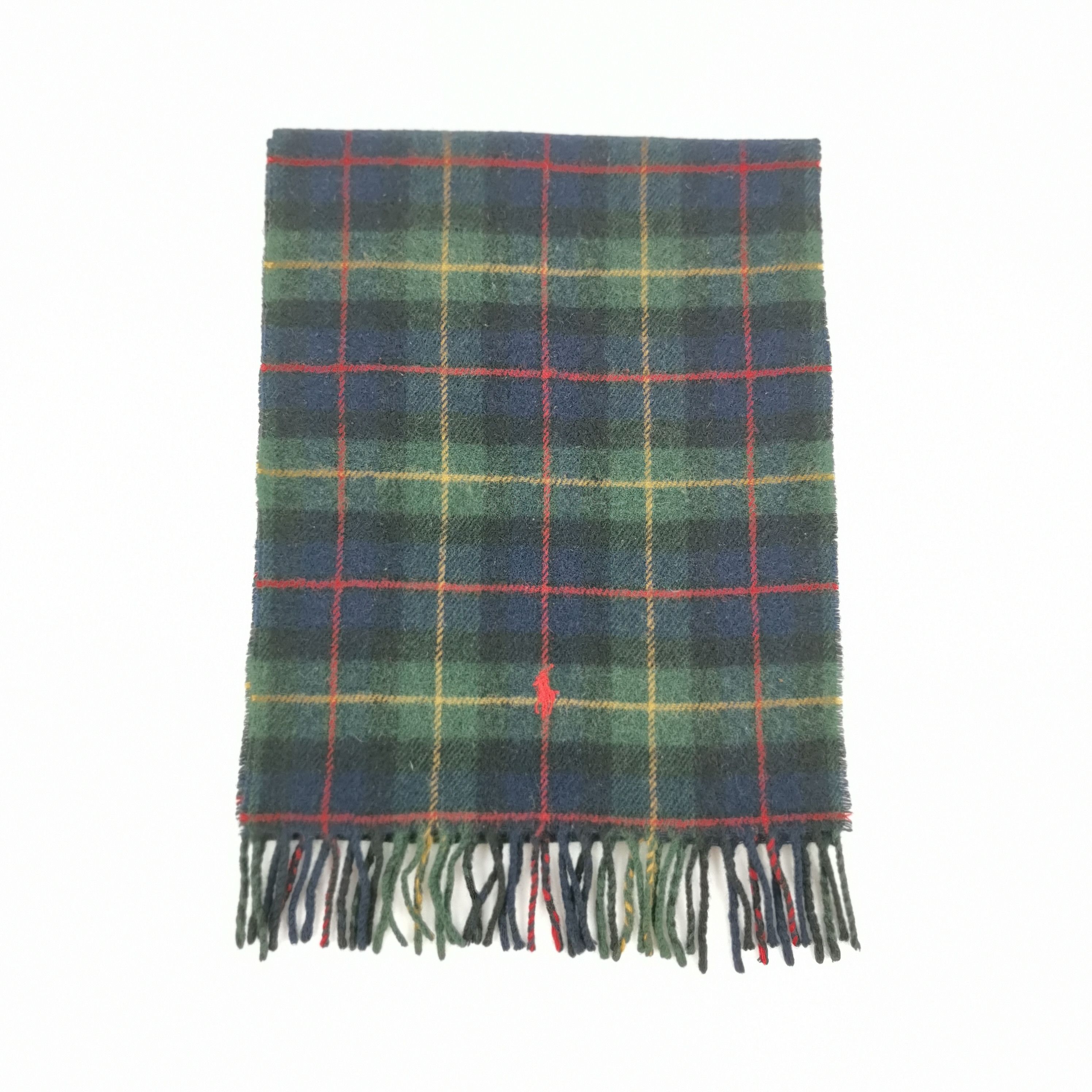 Polo Ralph Lauren Vintage Polo Ralph Lauren Scarf Muffler Wool Scarves Size ONE SIZE - 2 Thumbnail