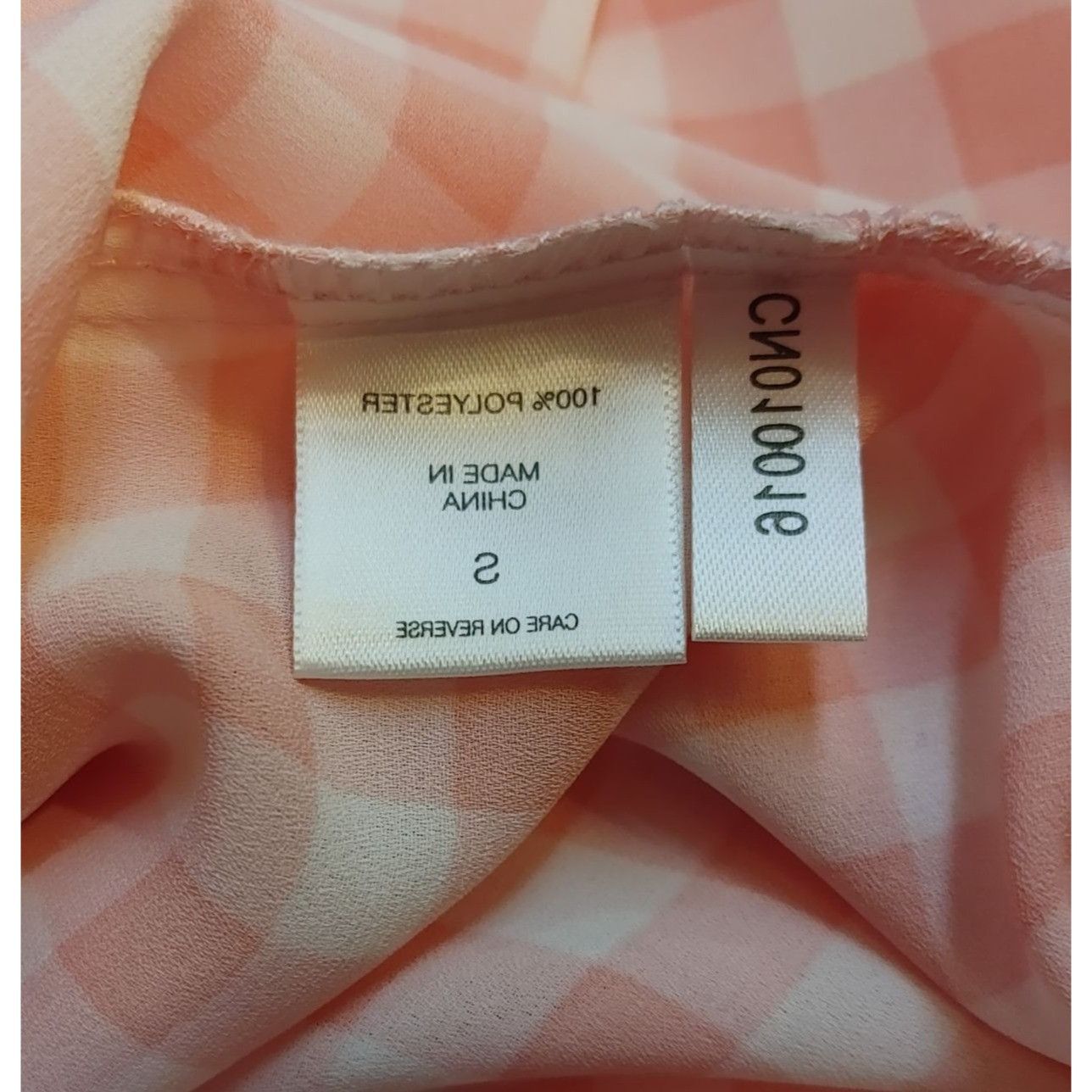 Other NEW YORK & CO Womens S Pink Gingham 7th Avenue Design Studio Size S / US 4 / IT 40 - 4 Thumbnail