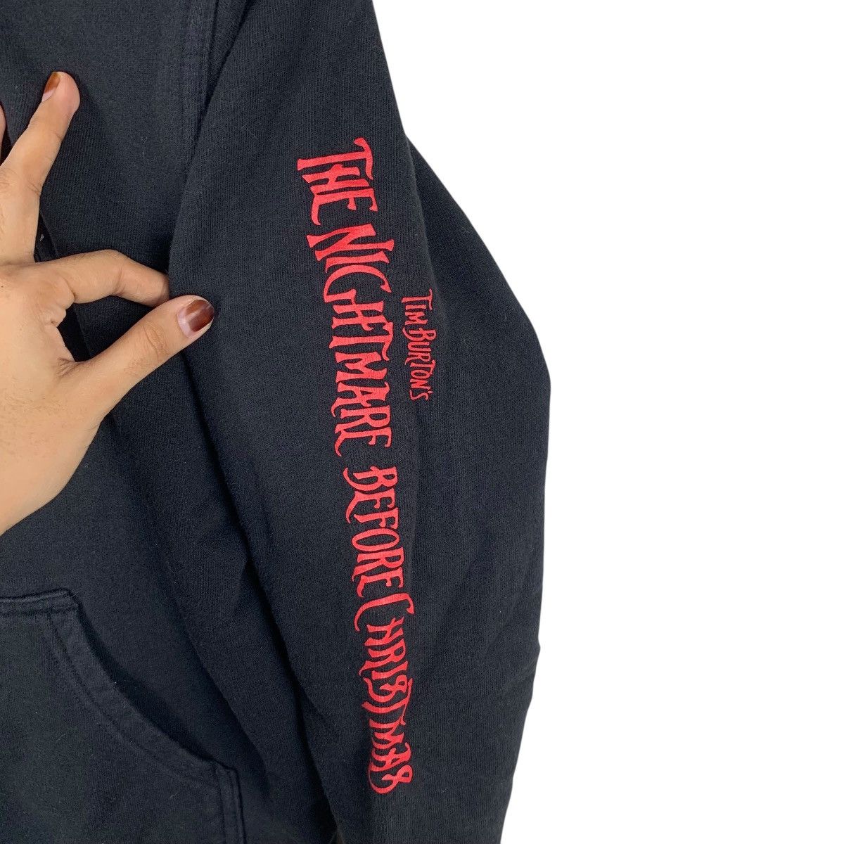 Other Vintage NIGHTMARE BEFORE CHRISTMAS Tokyo Resort Hoodie Size S / US 4 / IT 40 - 6 Thumbnail