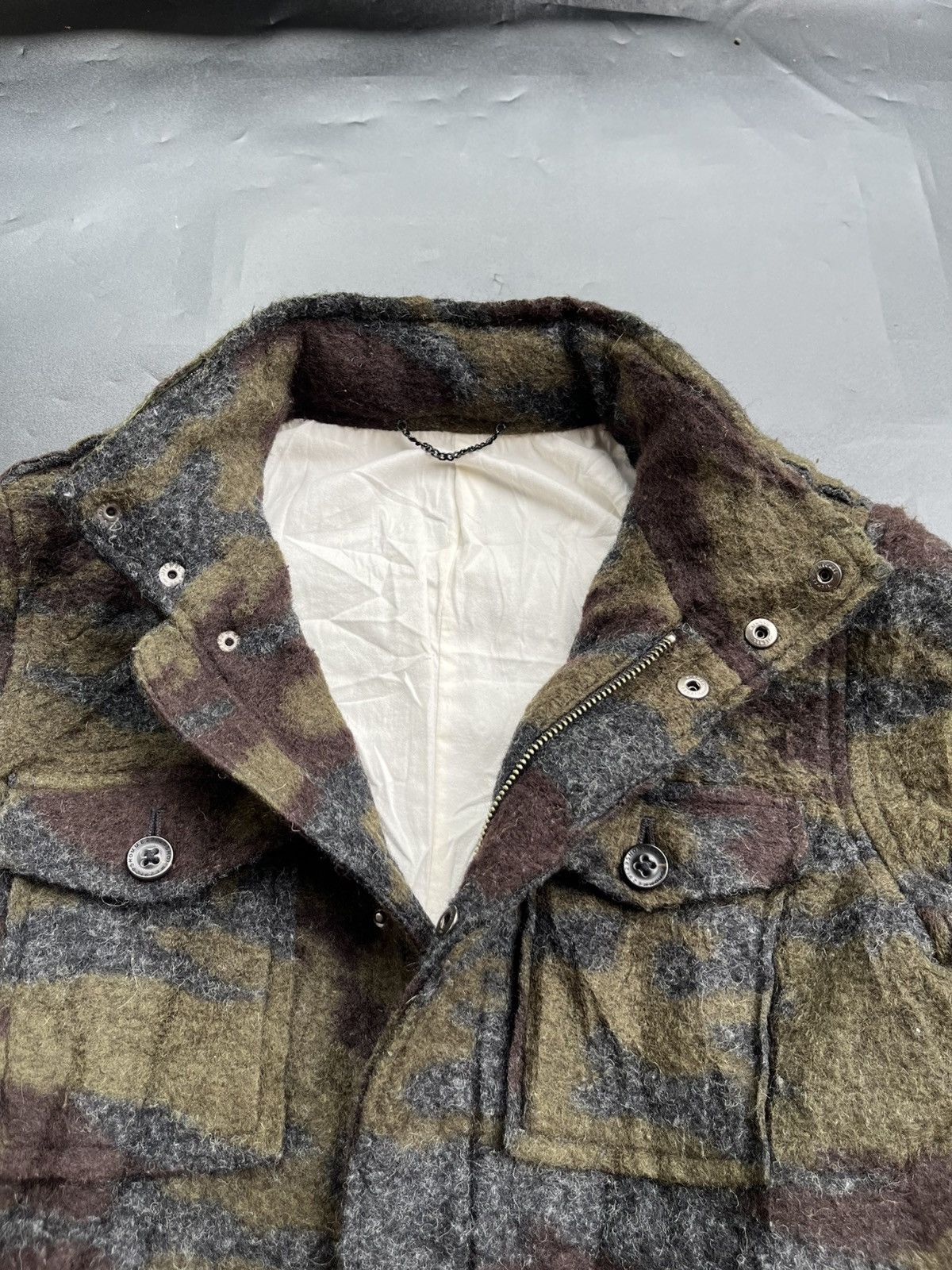 If Six Was Nine × Japanese Brand × Le Grande Bleu (L.G.B.) Japanese 291295=Homme army wool jacket Size US M / EU 48-50 / 2 - 8 Thumbnail