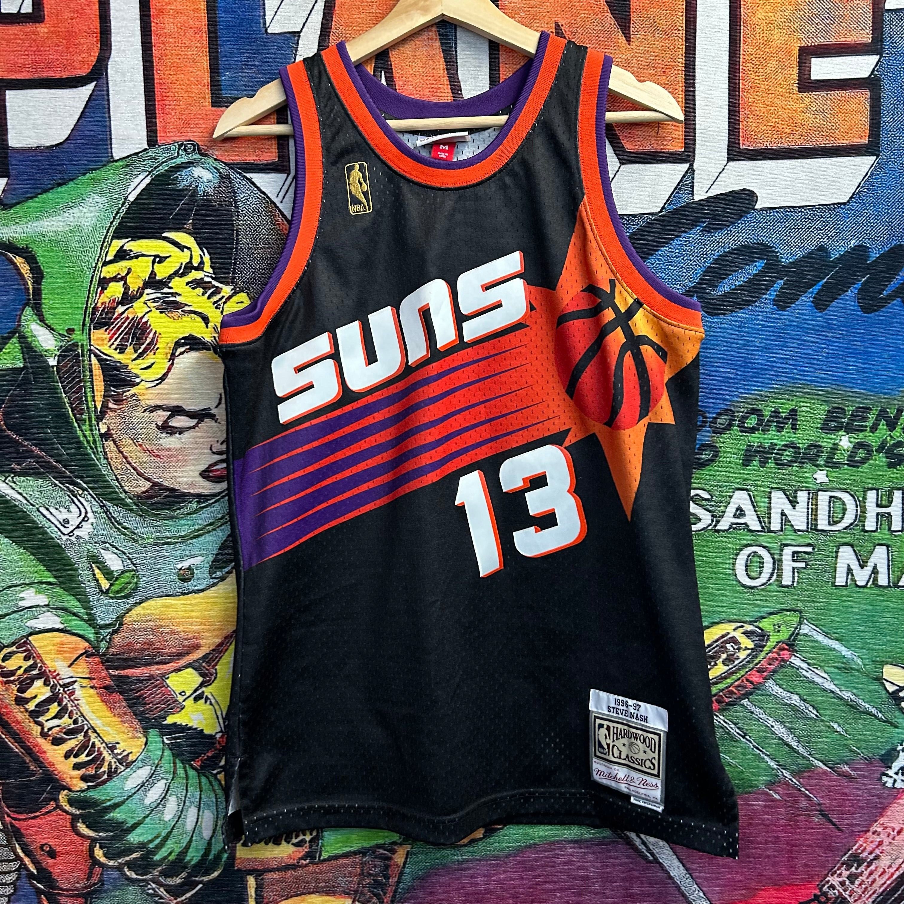 NBA Phoenix Suns Steve Nash Retro 96-97 Swingman NBA Jersey Sz M Size US M / EU 48-50 / 2 - 2 Thumbnail