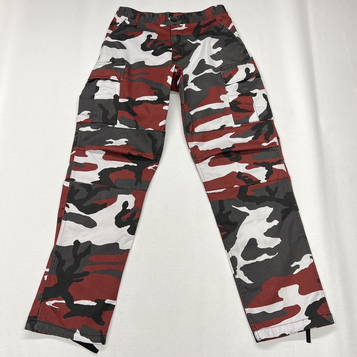 Rothco Rothco Pants Red Camo Cargo BDU Baggy Tactical Utility Y2K Size US 28 / EU 44 - 1 Thumbnail