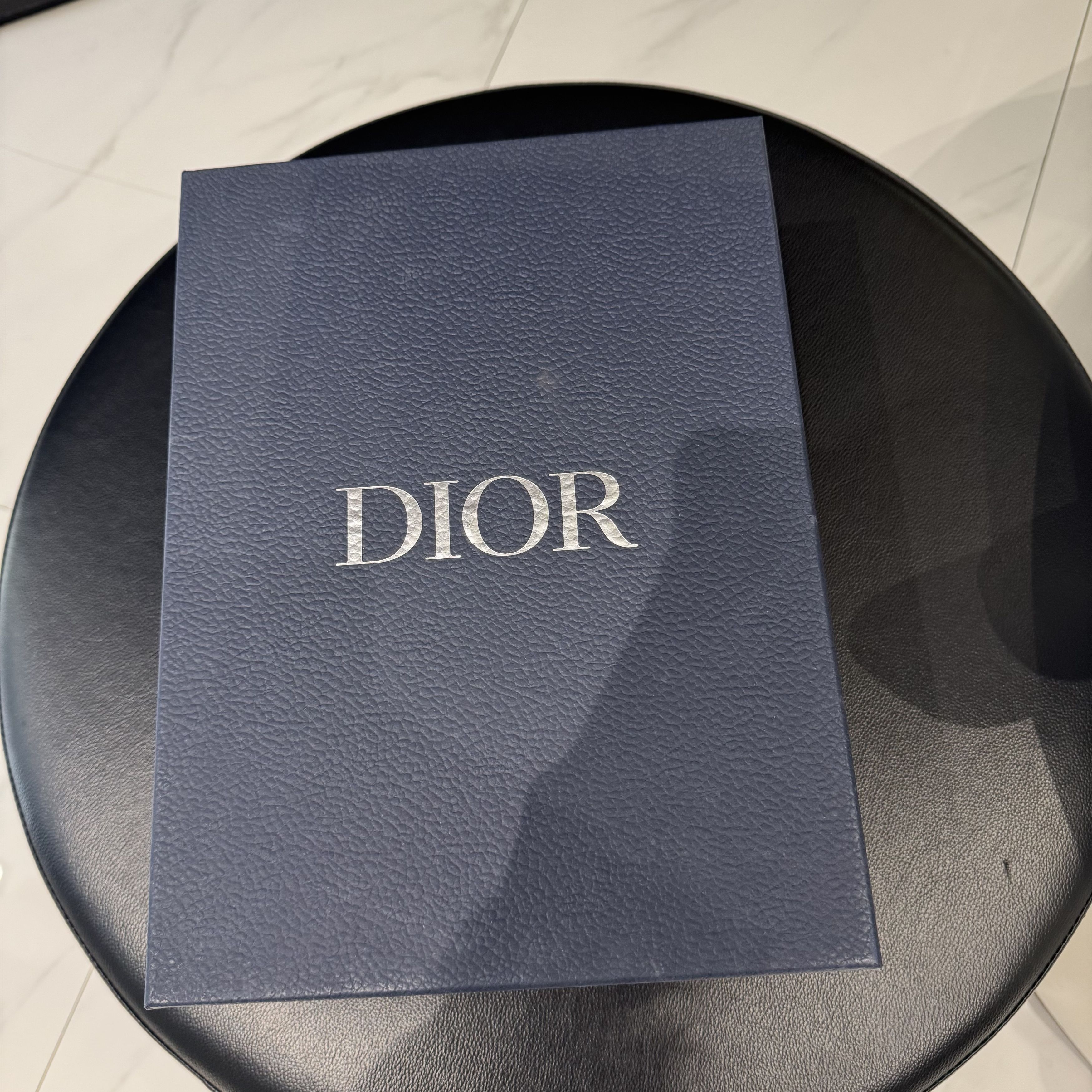 Dior NIB Granville Oblique Suede Loafers - Black, 41 Size US 8 / EU 41 - 7 Thumbnail