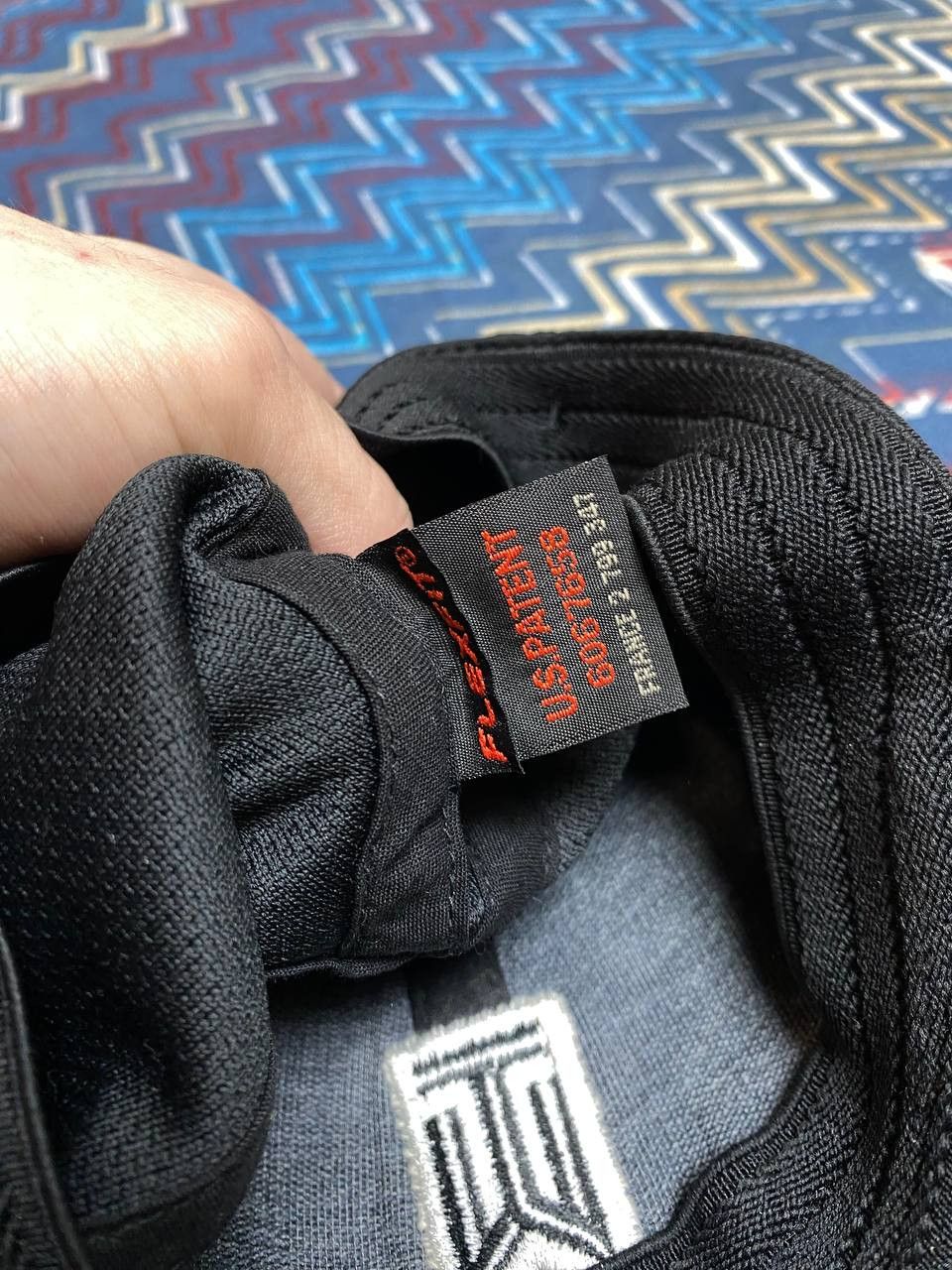 Nike × Vintage Mens Vintage Nike Cap big logo streetwear y2k rare drill Size ONE SIZE - 4 Thumbnail