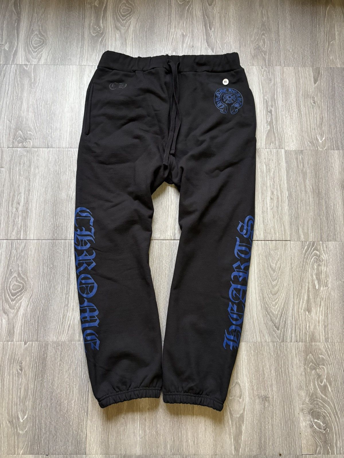 Chrome Hearts Chrome Hearts Blue Horseshoe Logo Sweatpants Size US 36 / EU 52 - 2 Thumbnail