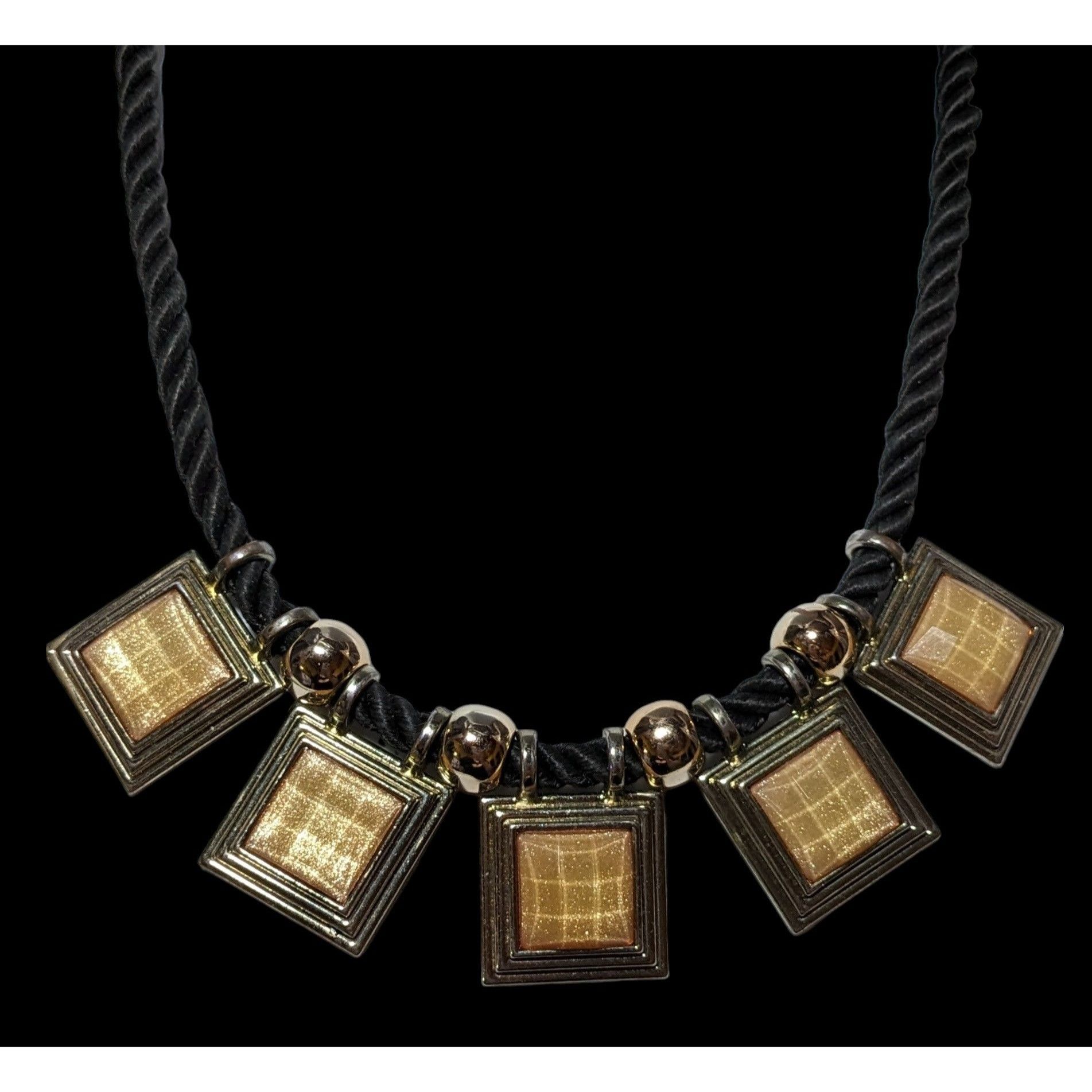 Other NY Chunky Faceted Gem Geometric Necklace Size ONE SIZE - 2 Thumbnail