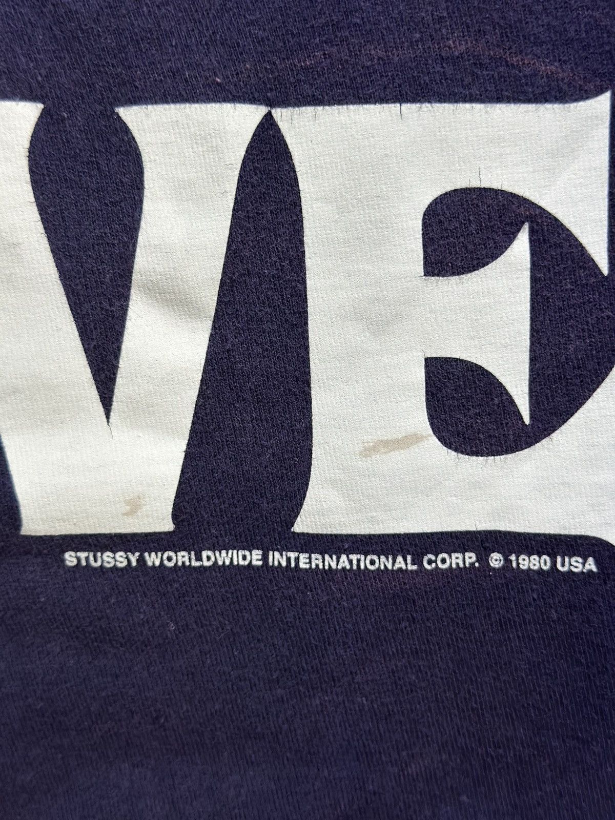Stussy Vintage Stussy Worldwide International Faded Tee Size US M / EU 48-50 / 2 - 6 Thumbnail