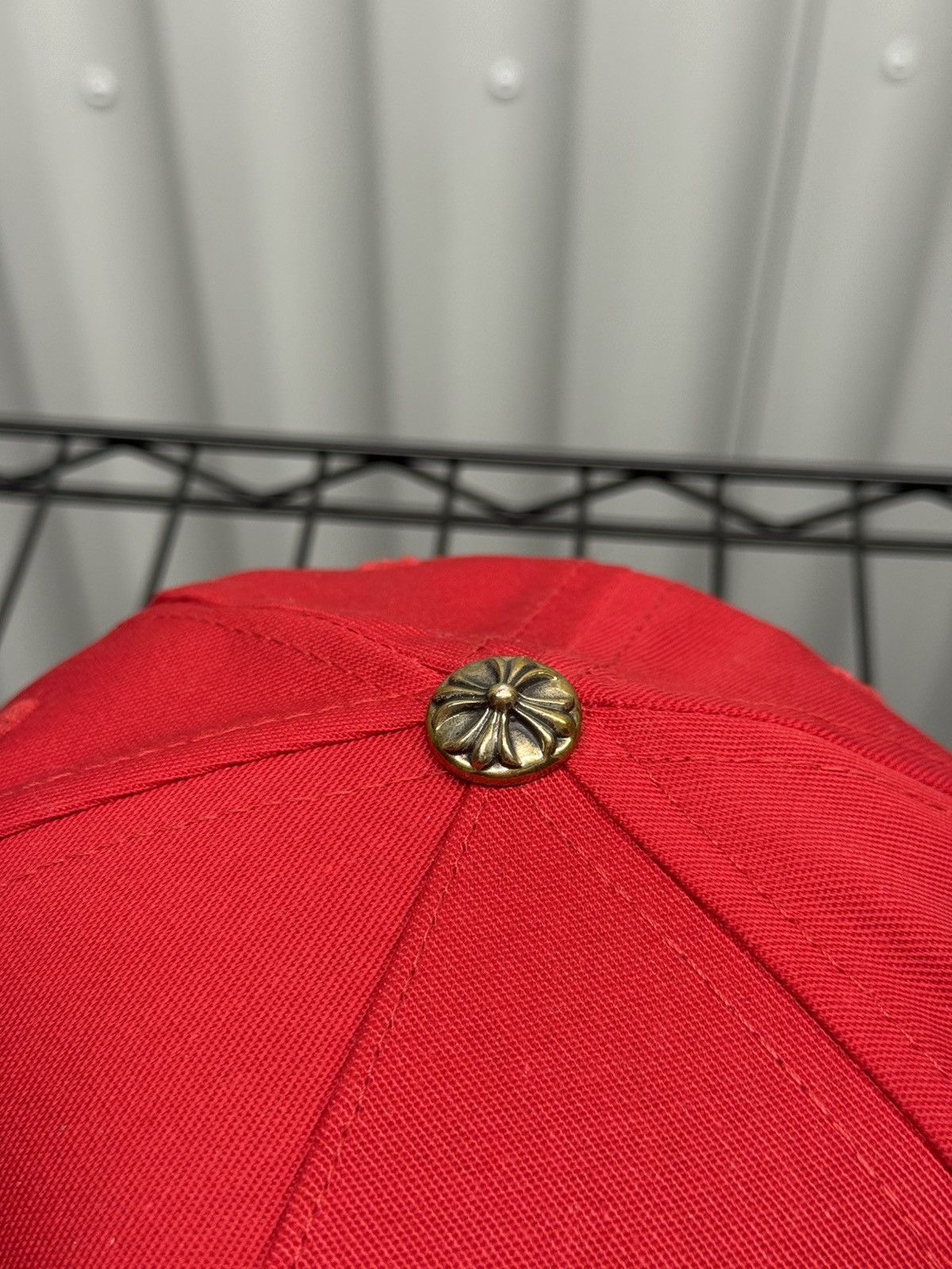 Chrome Hearts Chrome Hearts CH hat red/yellow Size ONE SIZE - 3 Thumbnail