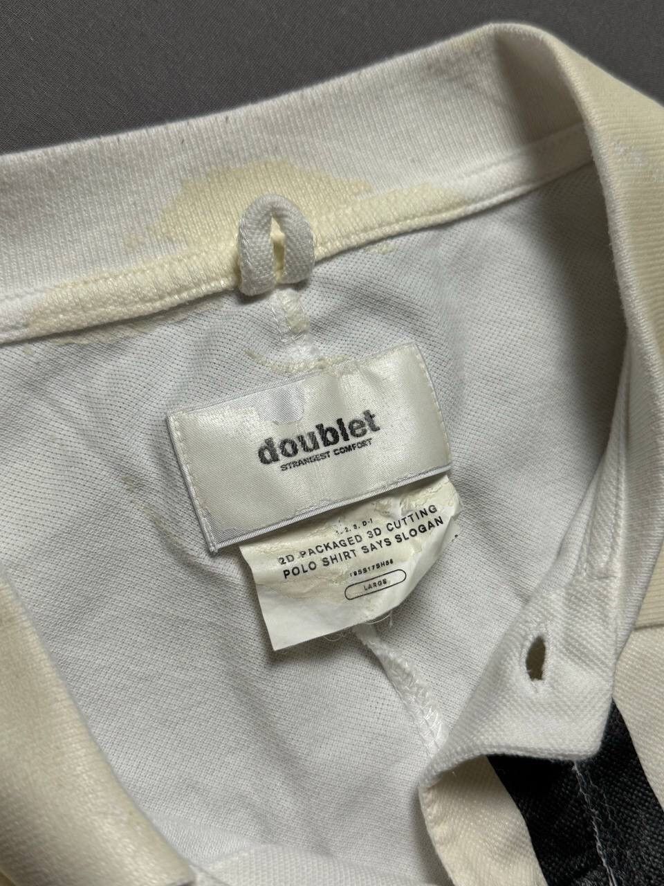 Doublet 3D Cutting Polo Shirt Size US L / EU 52-54 / 3 - 4 Thumbnail