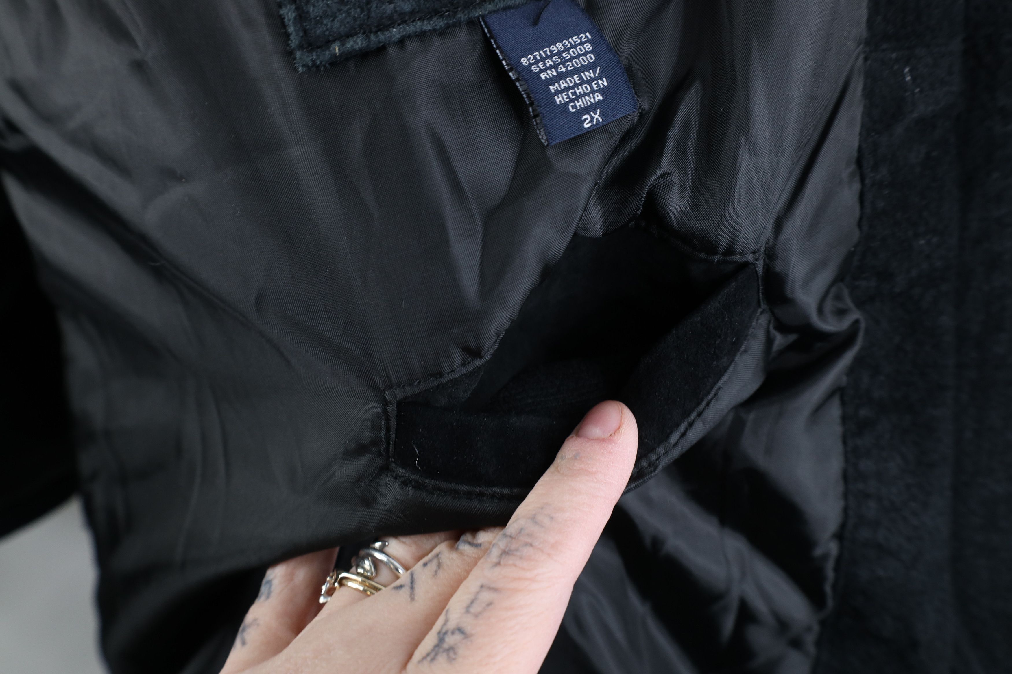 Vintage Vintage 90s Streetwear Suede Leather Bomber Jacket Black Size US XXL / EU 58 / 5 - 12 Thumbnail
