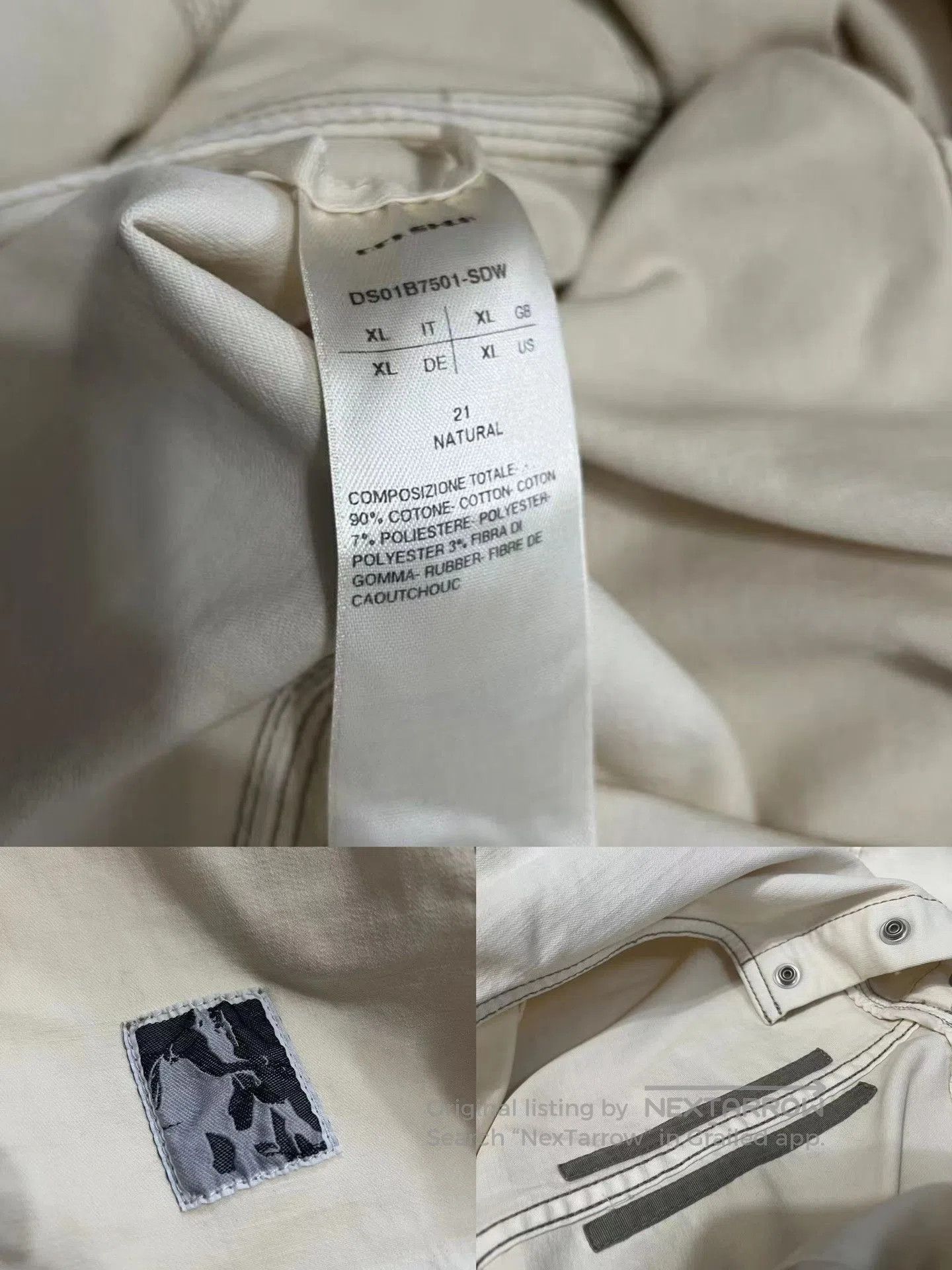 Rick Owens rick owens new texture frayed vest. Size US XL / EU 56 / 4 - 9 Thumbnail
