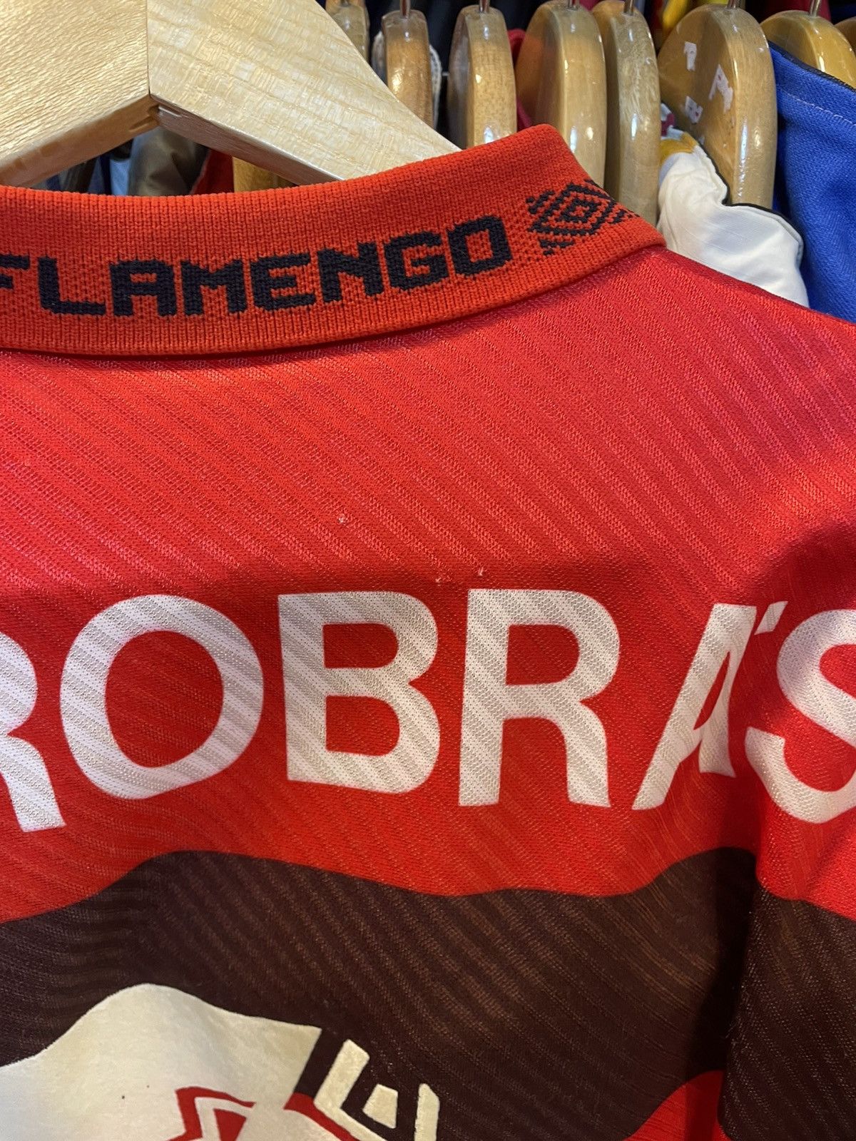 Umbro Rare Vintage 1994-1995 CR Flamengo Home Kit Size US M / EU 48-50 / 2 - 8 Thumbnail