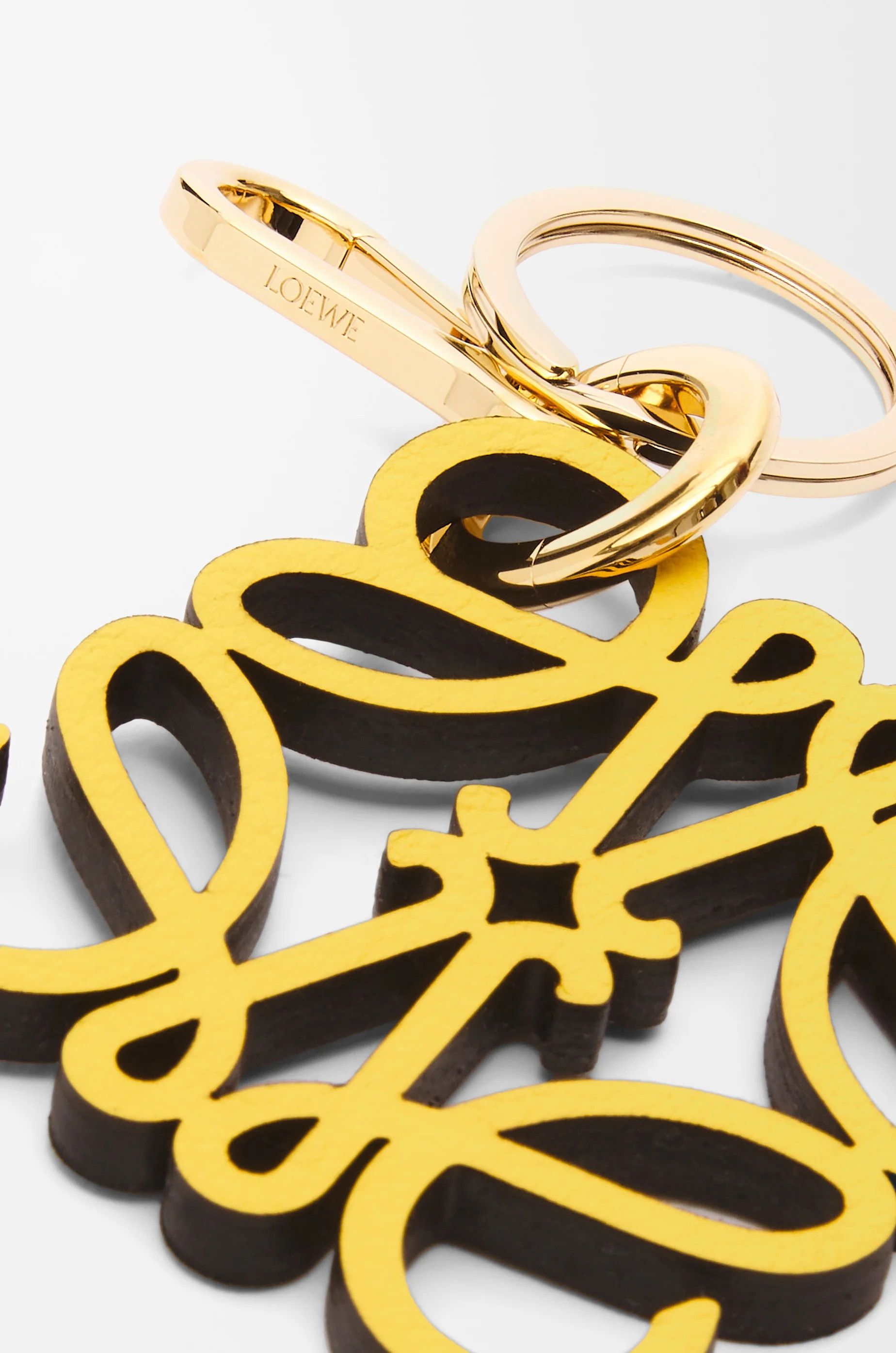 Loewe o1in1g0526 Size: OS / Anagram Charm in Yellow Size ONE SIZE - 3 Thumbnail