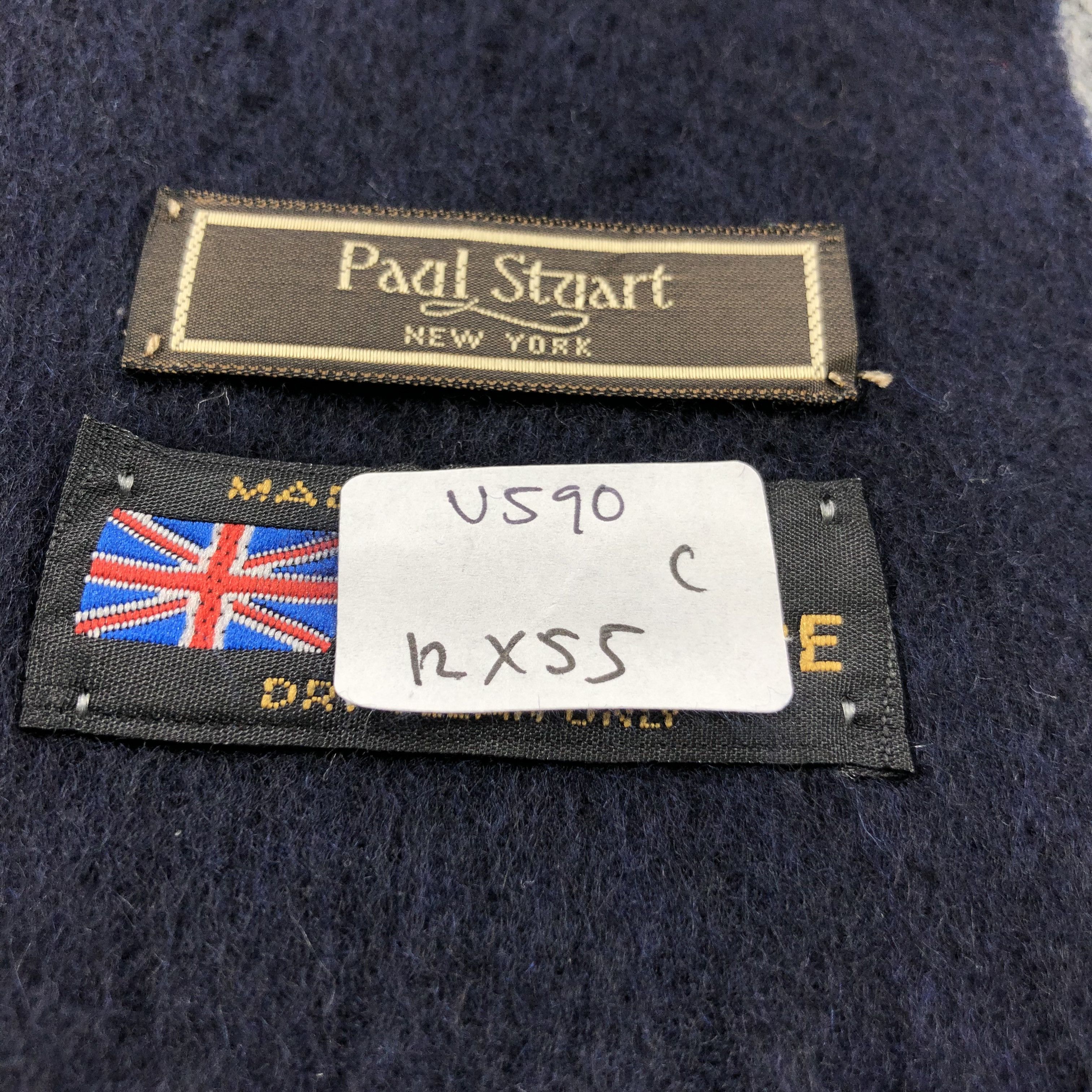 Paul Stuart Paul Stuart Cashmere Scarf Muffler V590 Size ONE SIZE - 9 Thumbnail