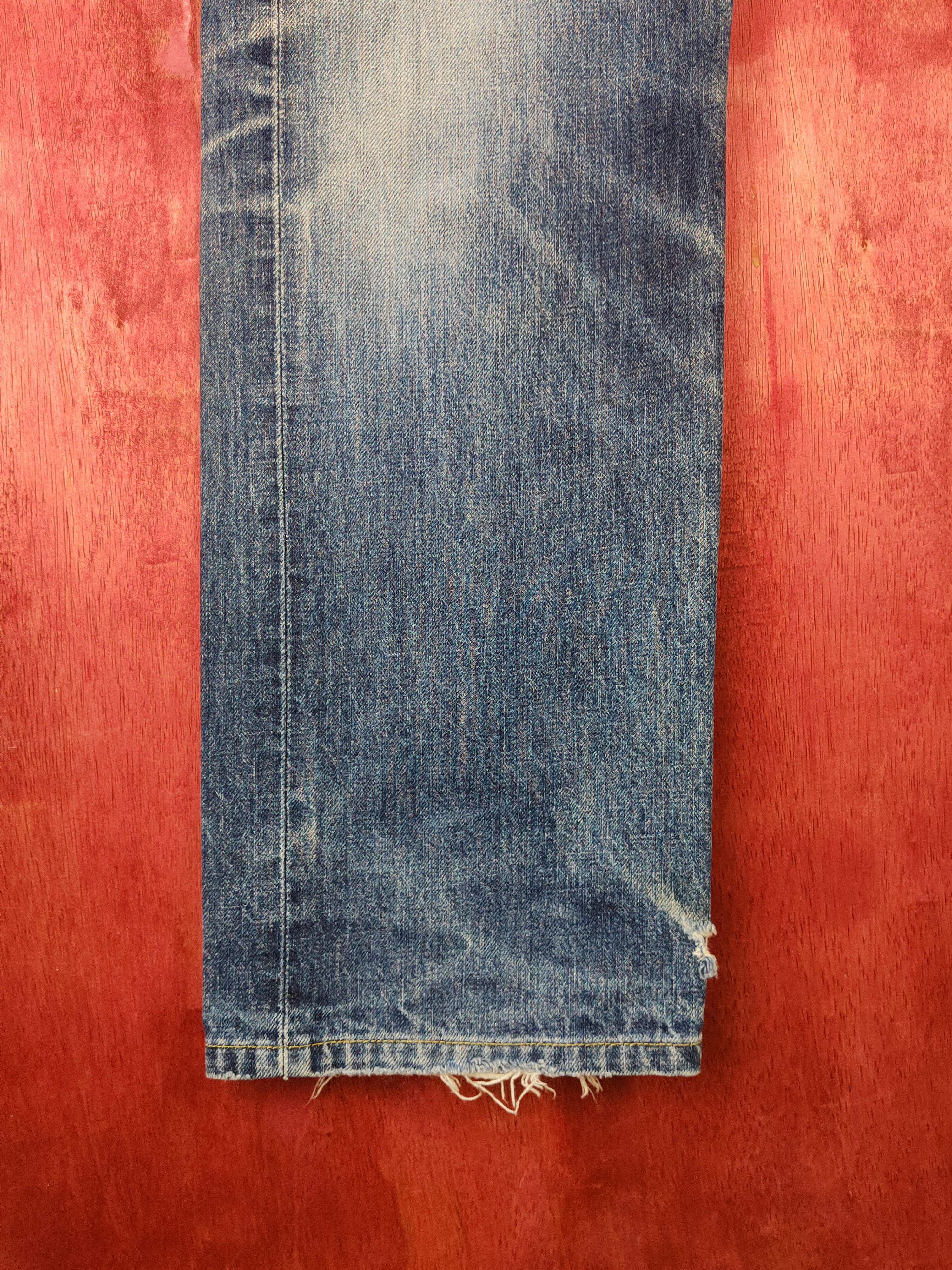 Levi's Levi's big E vintage selvedge Blue jeans Denim Pants #S1367 Size US 31 - 4 Thumbnail