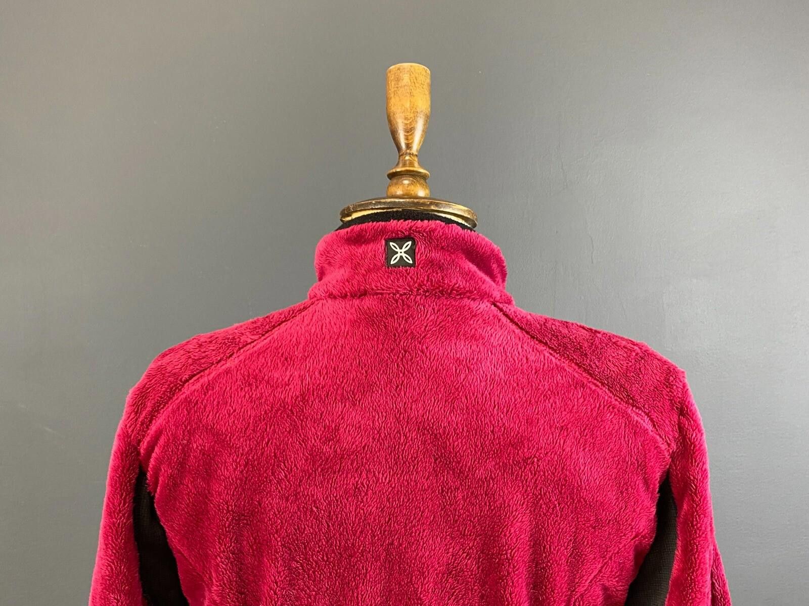 Designer Montura The Ergonomic Equipage Burgundy Fleece Jacket Size M Size M / US 6-8 / IT 42-44 - 8 Thumbnail