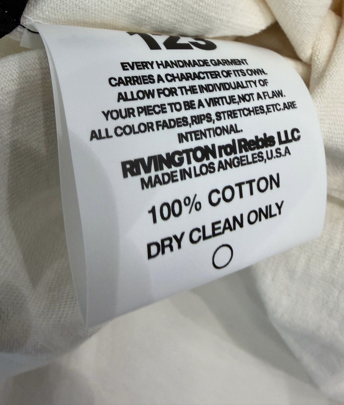 RRR-123 RIVINGTON ROI REBIS - Dark Arts CVA Tee Max White Size US XL / EU 56 / 4 - 5 Thumbnail