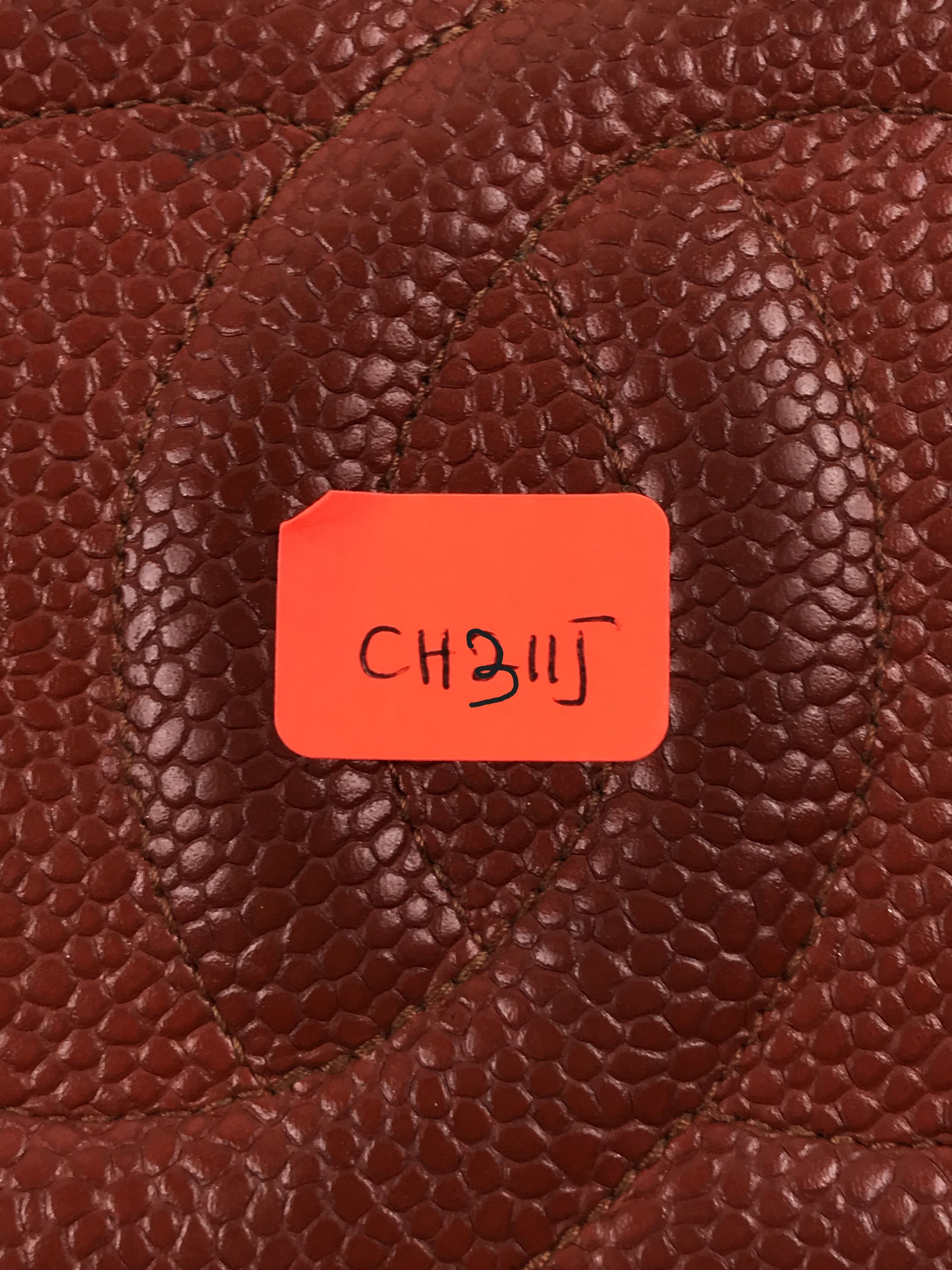 Chanel Vintage Chanel Brown Caviar CC Logo Timeless Wallet Size ONE SIZE - 18 Thumbnail