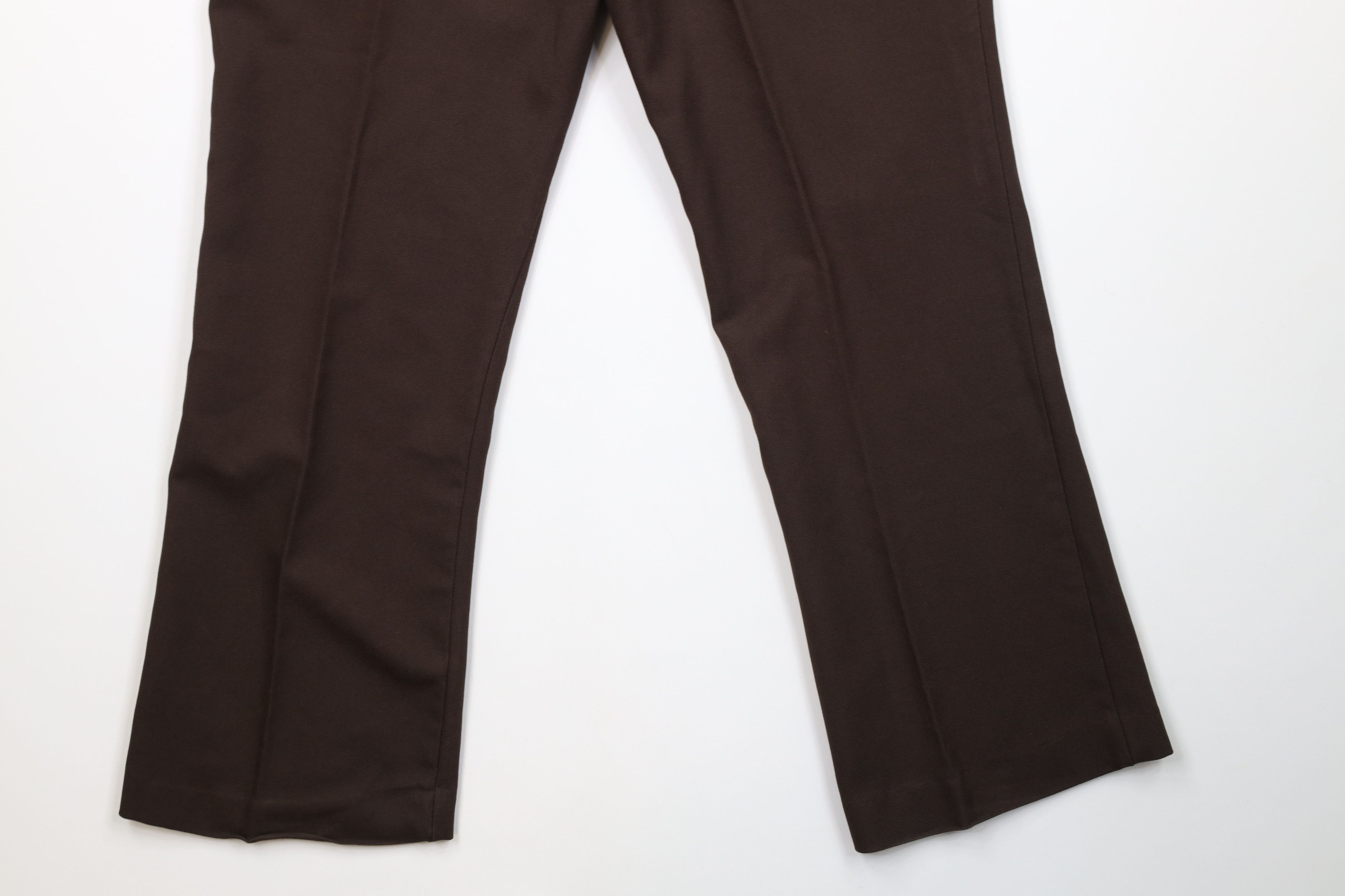 Vintage Vintage 70s Streetwear Bell Bottoms Chino Pants Brown USA Size US 36 / EU 52 - 12 Thumbnail