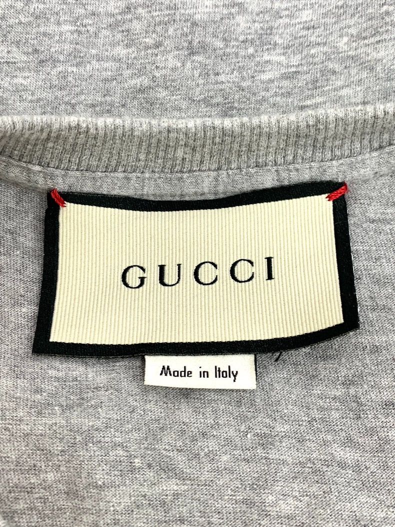 Gucci Gucci Gray letter tiger sequin round-neck short-sleeved T- Size XS / US 0-2 / IT 36-38 - 7 Thumbnail