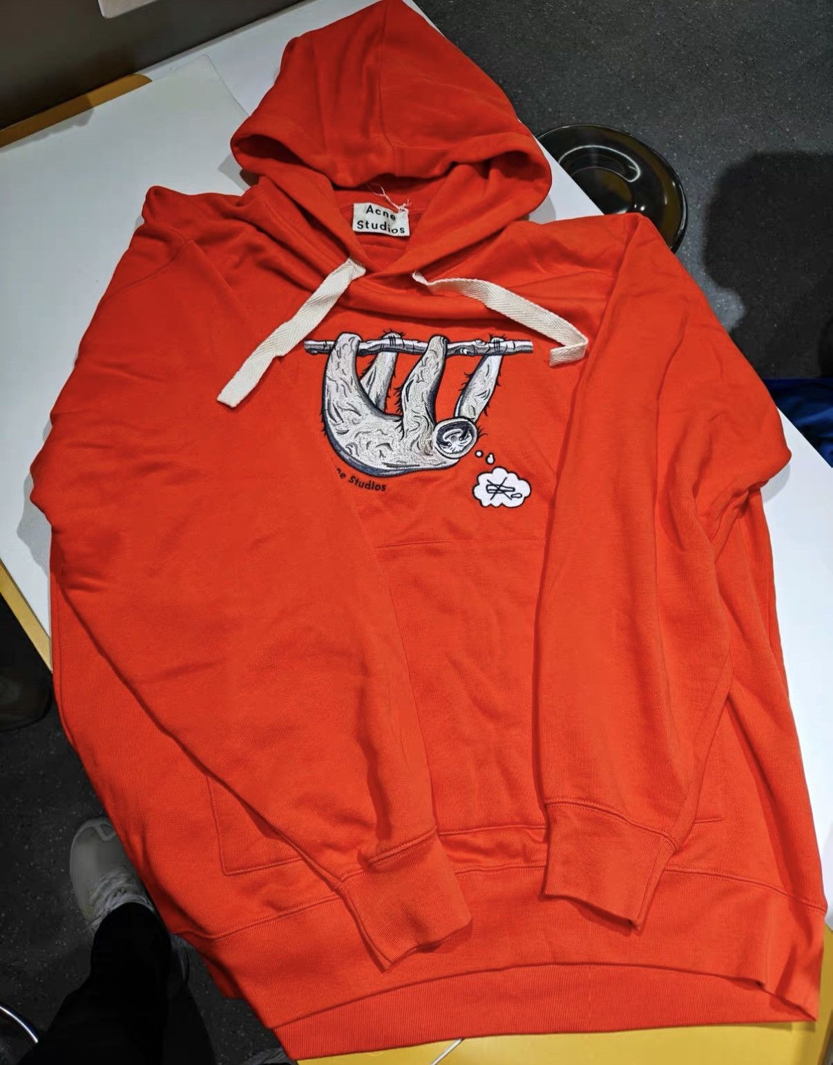 Acne Studios Acne Studios Embroidered Sweatshirt J42 Size US S / EU 44-46 / 1 - 1 Thumbnail