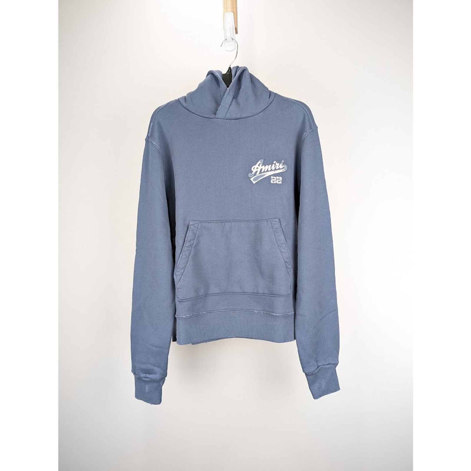 Amiri o1rshd1 Q:3 / Amiri 22 Hoodie in Bluefin Size US XL / EU 56 / 4 - 1 Thumbnail