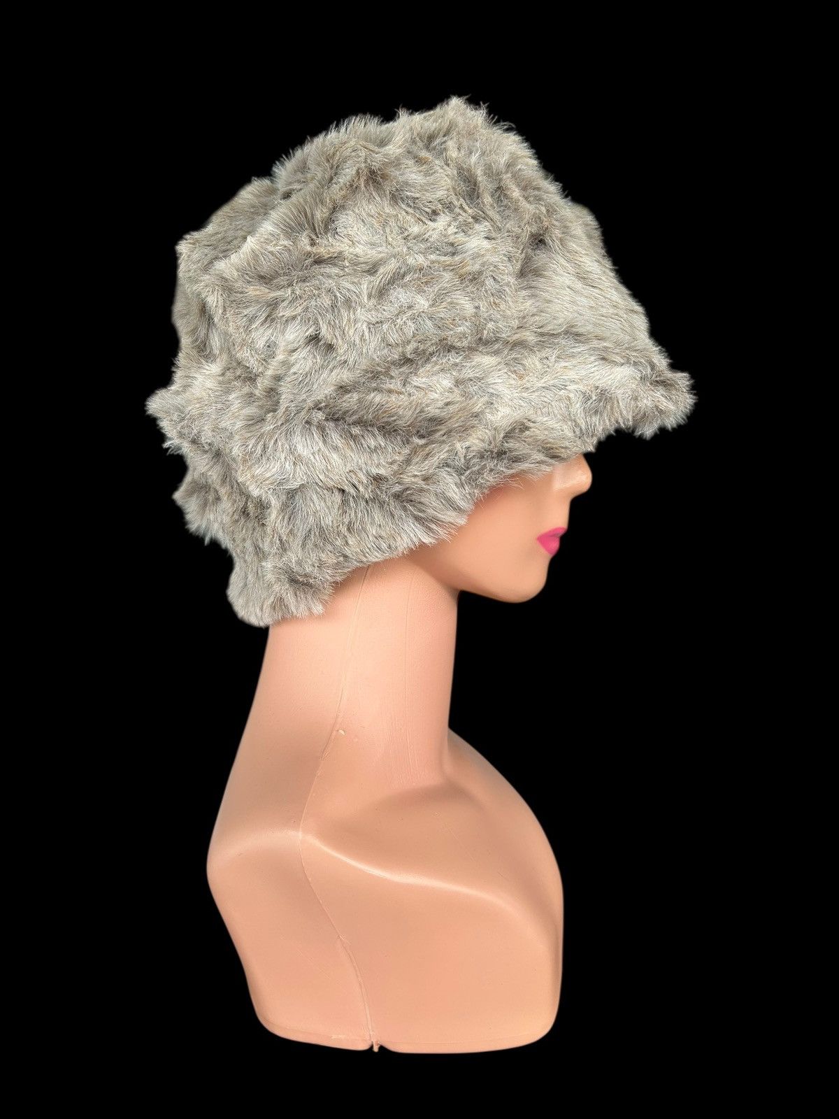 Japanese Brand × Kapital × Vintage Japanese Punk Style Shigimetsu Fur Beanie Hats Size ONE SIZE - 3 Thumbnail