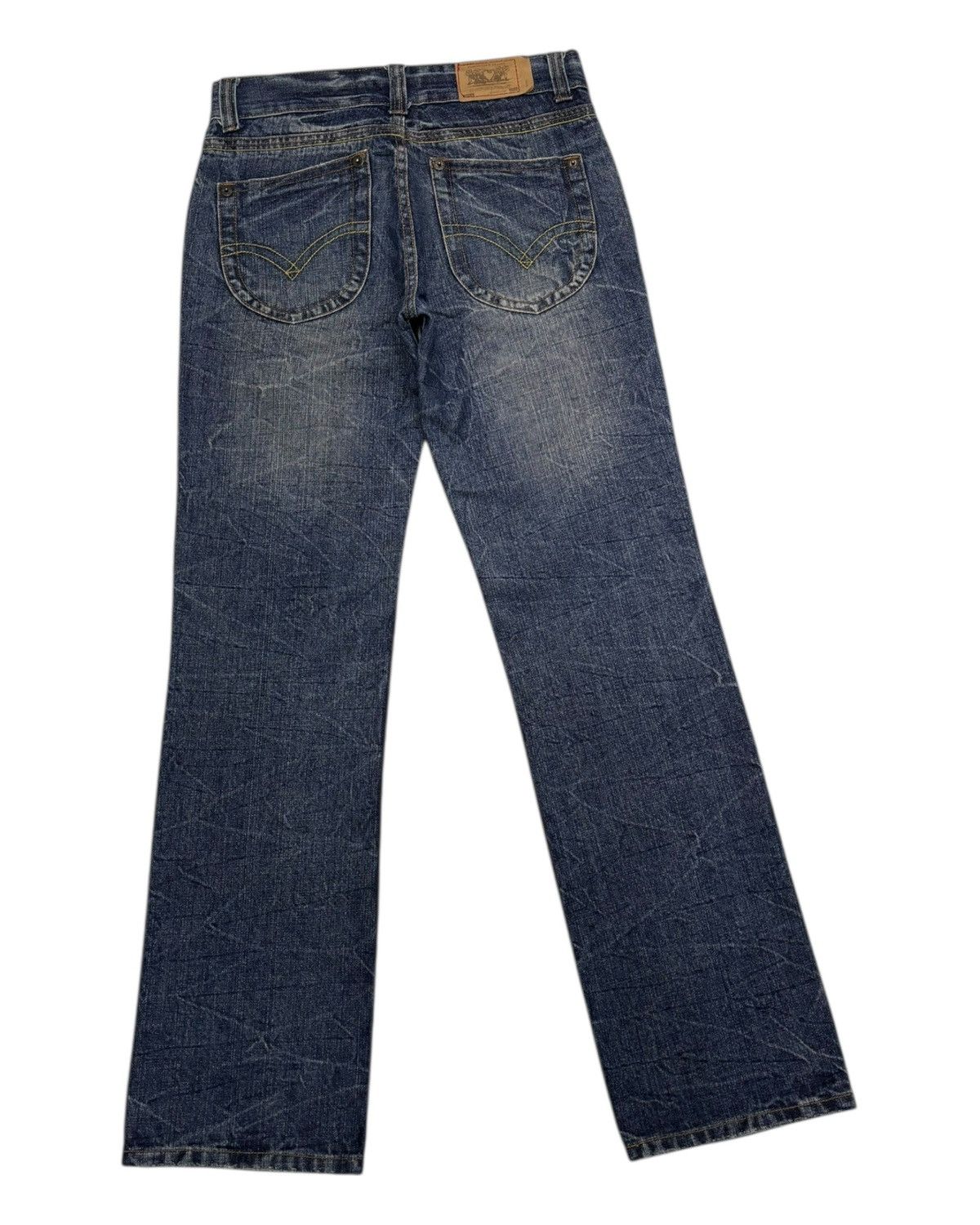 Beauty Beast × Hysteric Glamour Vintage Clef De Sol Distressed Denim Jeans Size US 30 / EU 46 - 4 Thumbnail
