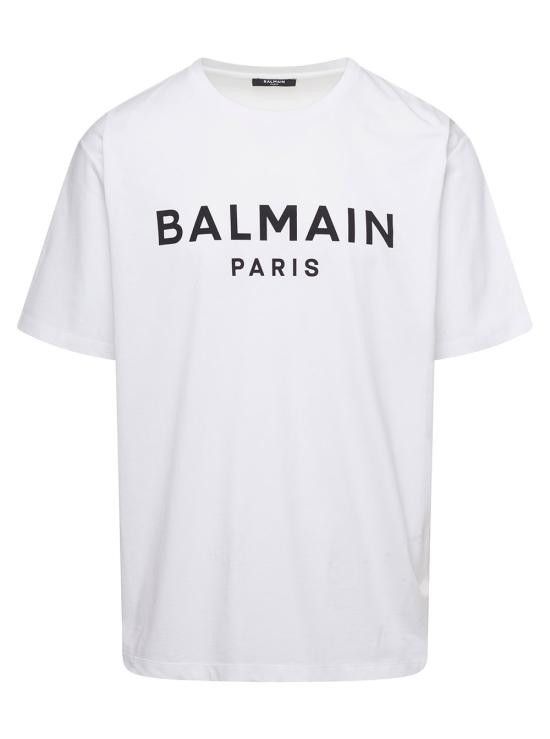 Balmain BALMAIN Men Tops FH1EG000BB73GAB White Size US L / EU 52-54 / 3 - 1 Thumbnail