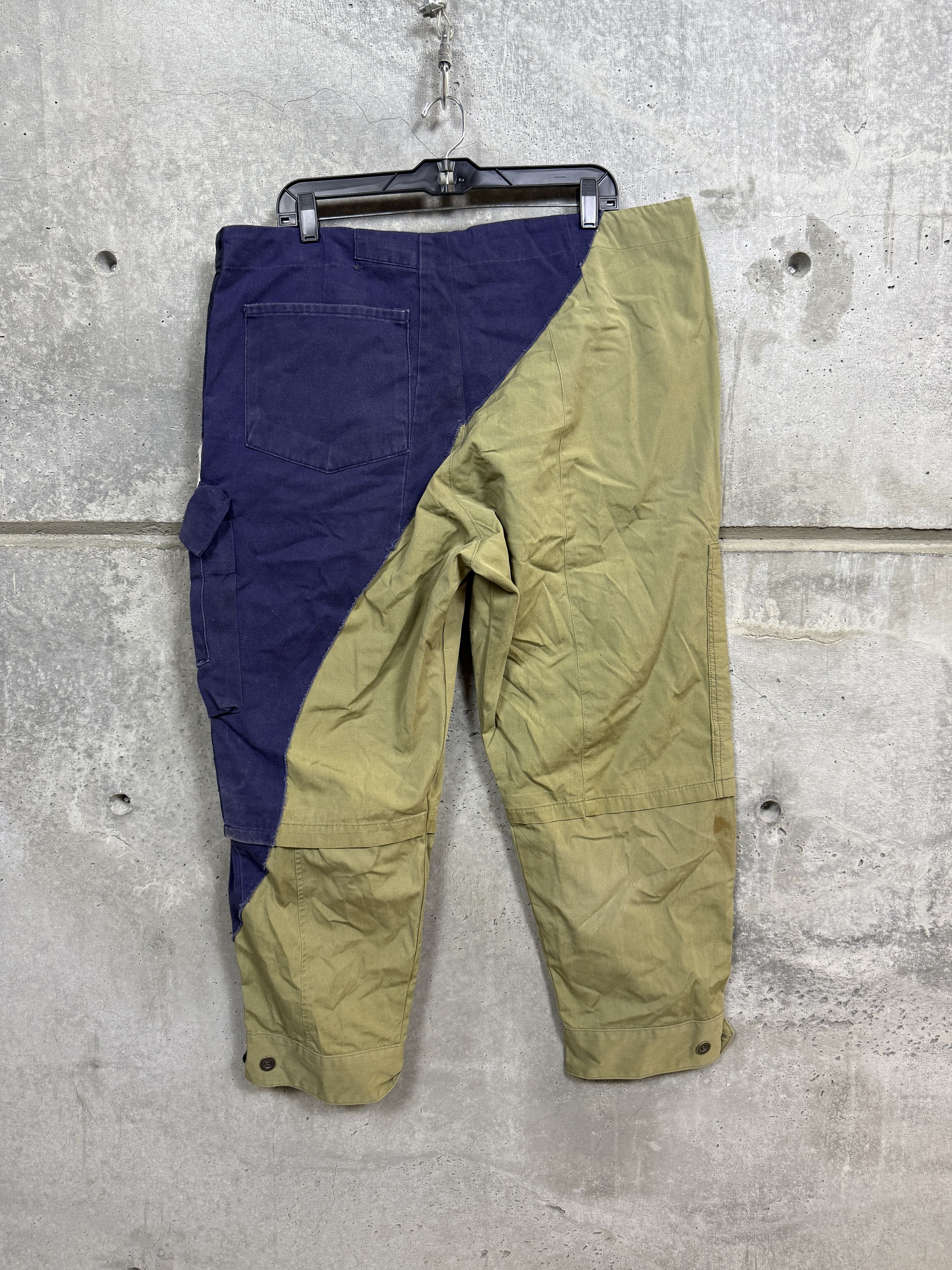 Greg Lauren $1250 Greg Lauren Army Jacket Navy Cargo Pant Size US 38 / EU 54 - 8 Thumbnail