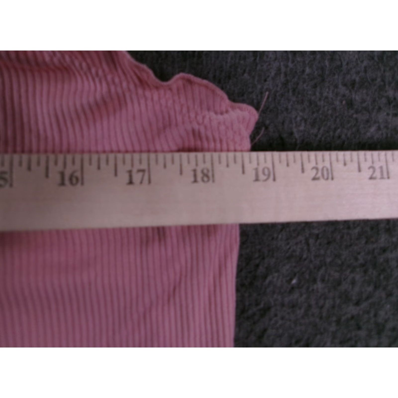 Vintage No Boundaries Camisole Tank Womens 2XL Pink Ribbed Button Front Spaghetti Straps Scoop Neck Sleeveless Shirt Size XXL / US 16-18 / IT 52-54 - 3 Thumbnail