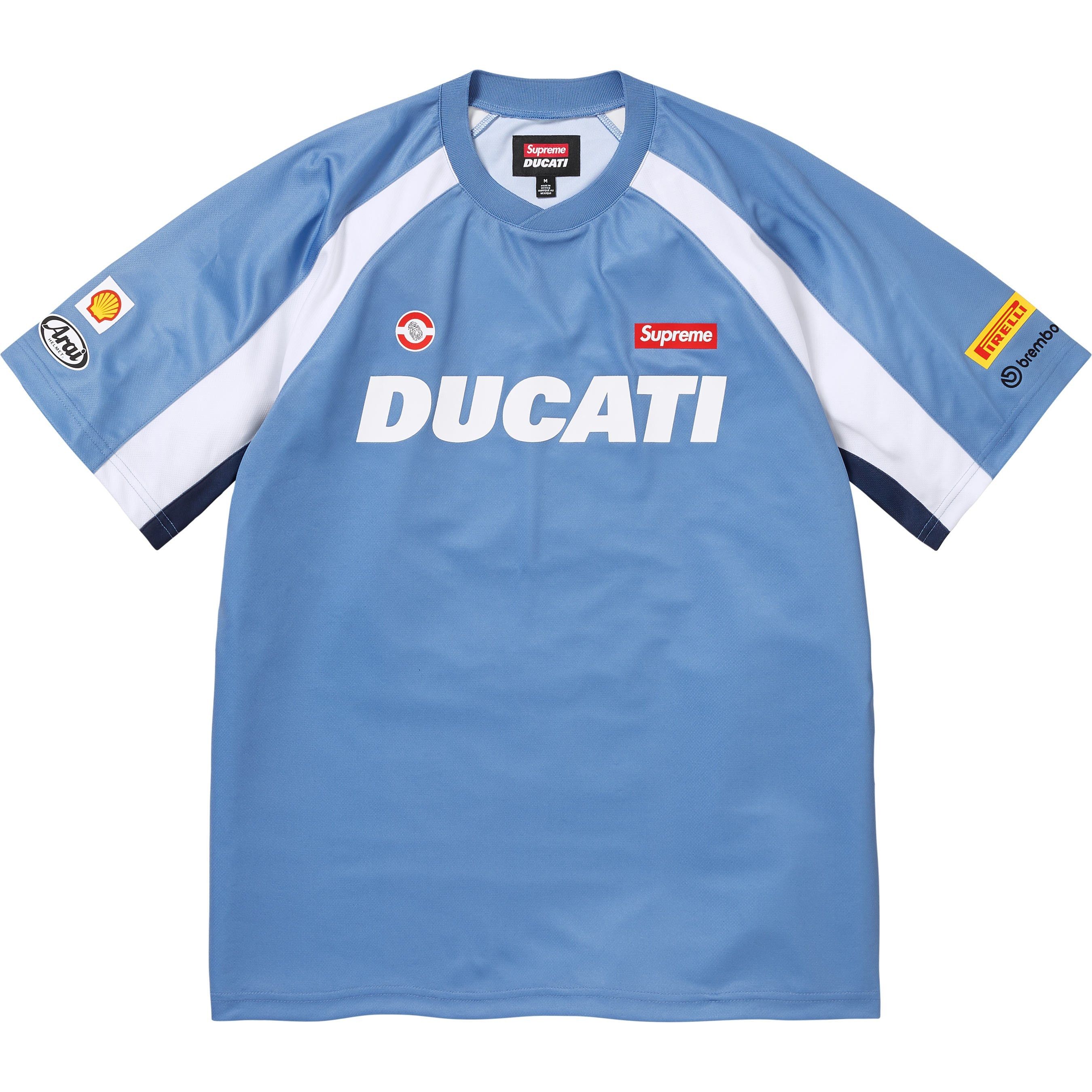 ウェア SUPREME Character Soccer Jersey Blue M SUPREME Character Soccer Jersey Blue M 【公式通販】