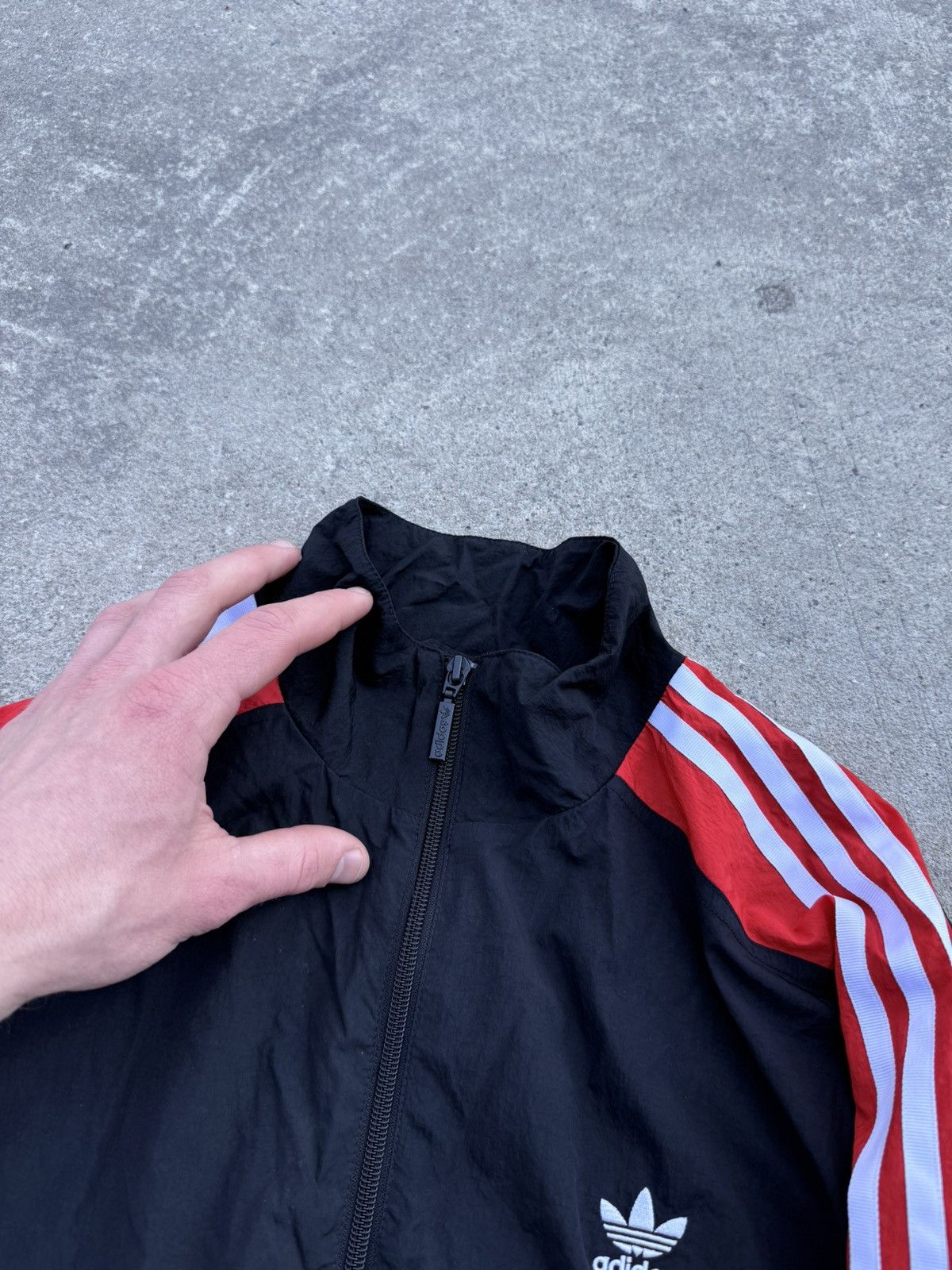 Adidas Vintage Adidas y2k avantgarde streetwear track nylon jacket Size S / US 4 / IT 40 - 11 Thumbnail