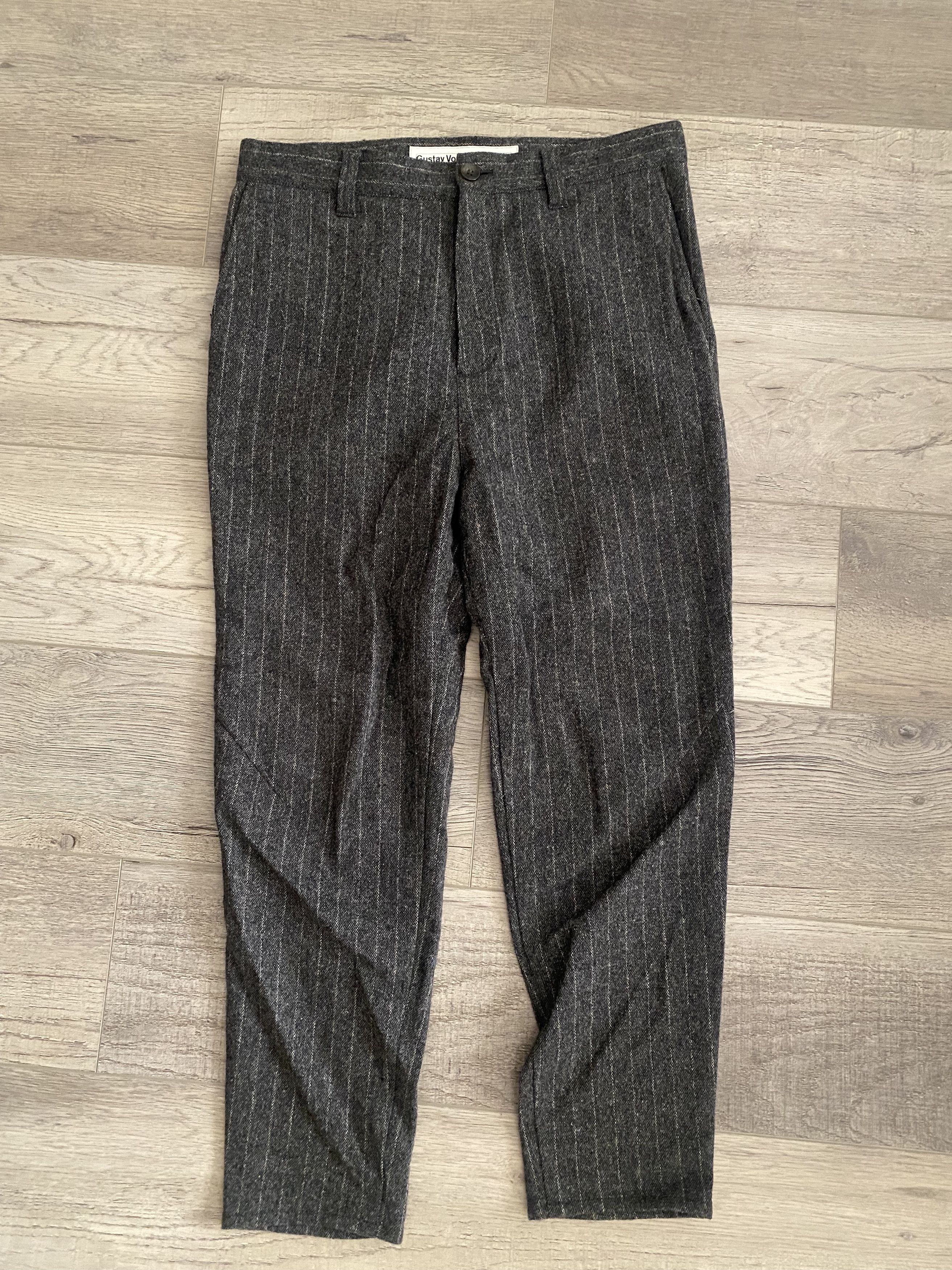 Gustav Von Aschenbach Tweed Trousers Size US 30 / EU 46 - 1 Thumbnail