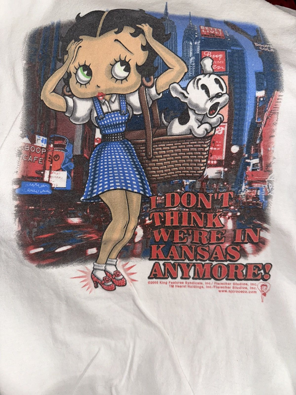 Grailed × Vintage Vintage Betty Boop Tshirt Y2K Time Square Wizard of Oz Grail Size US L / EU 52-54 / 3 - 2 Thumbnail
