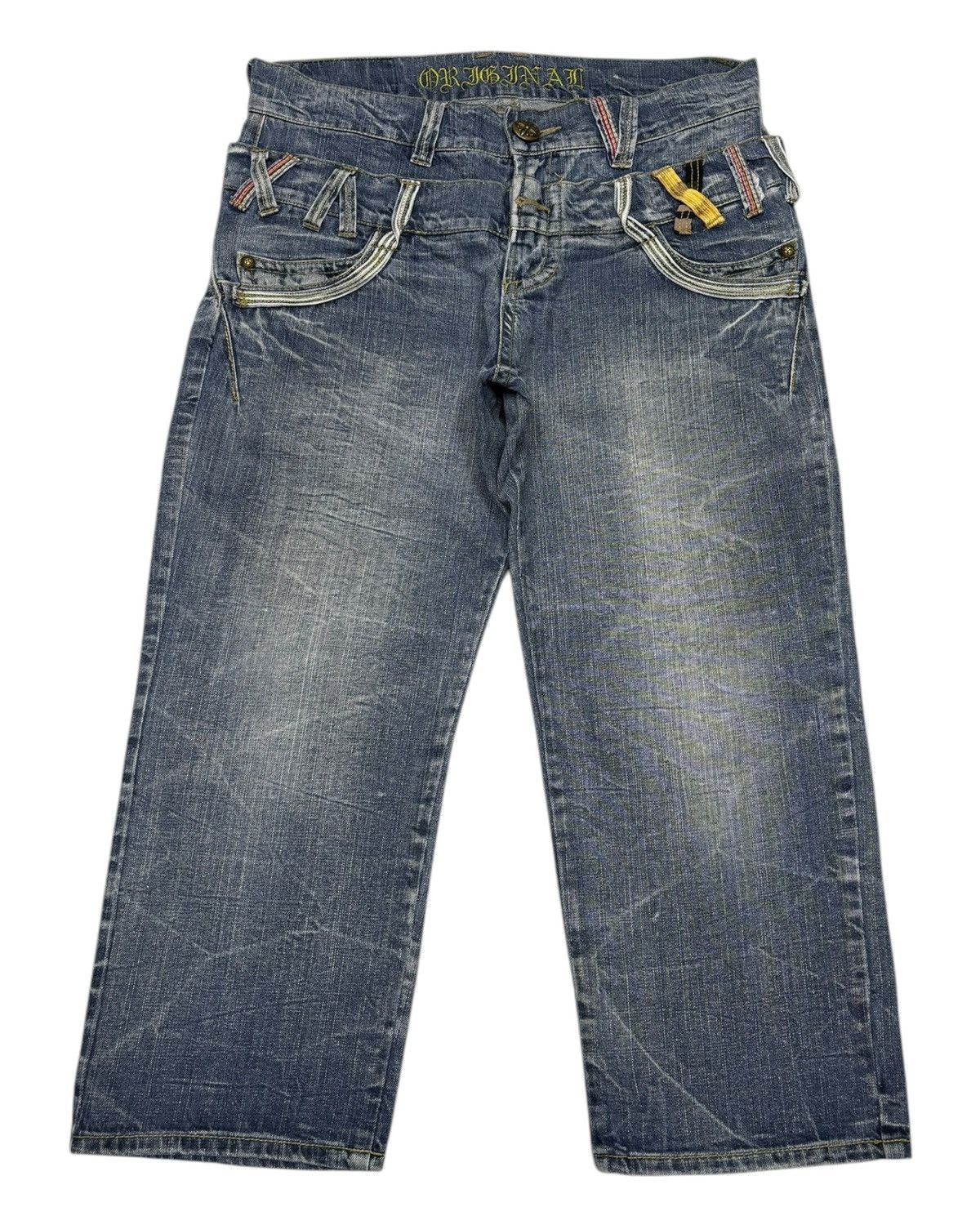 If Six Was Nine × Seditionaries 💥DOUBLE WAIST PUNK ORIGINAL JEANS VINTAGE Size US 34 / EU 50 - 2 Thumbnail