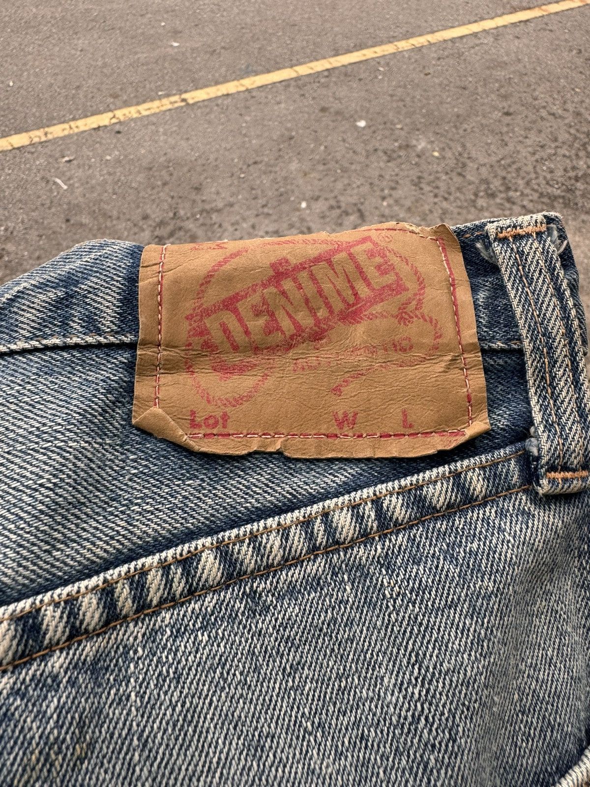 Denime × Japanese Brand Denime Selvedge Vintage Jeans Japan Size 34 Size US 34 / EU 50 - 9 Thumbnail