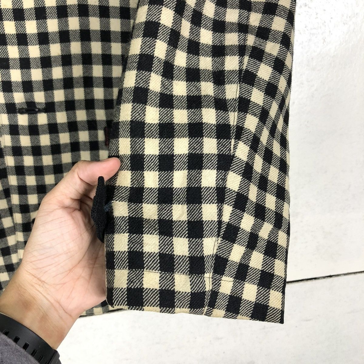 Issey Miyake 🔥VINTAGE CHORE JACKET TARTAN DESIGN HAKKA JAPAN MADE Size US M / EU 48-50 / 2 - 15 Thumbnail
