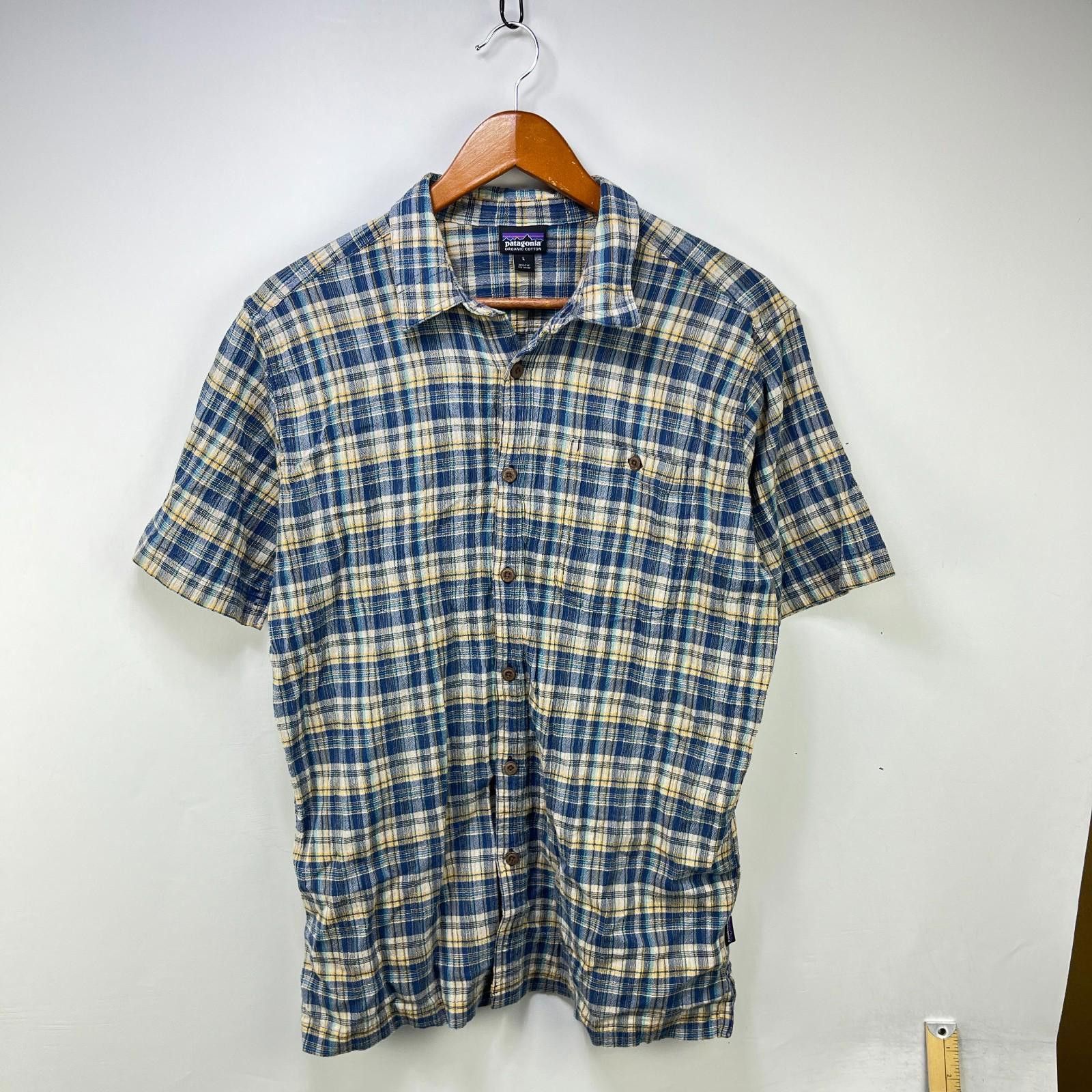 Patagonia Vintage 90s Patagonia organic cotton button up shirt