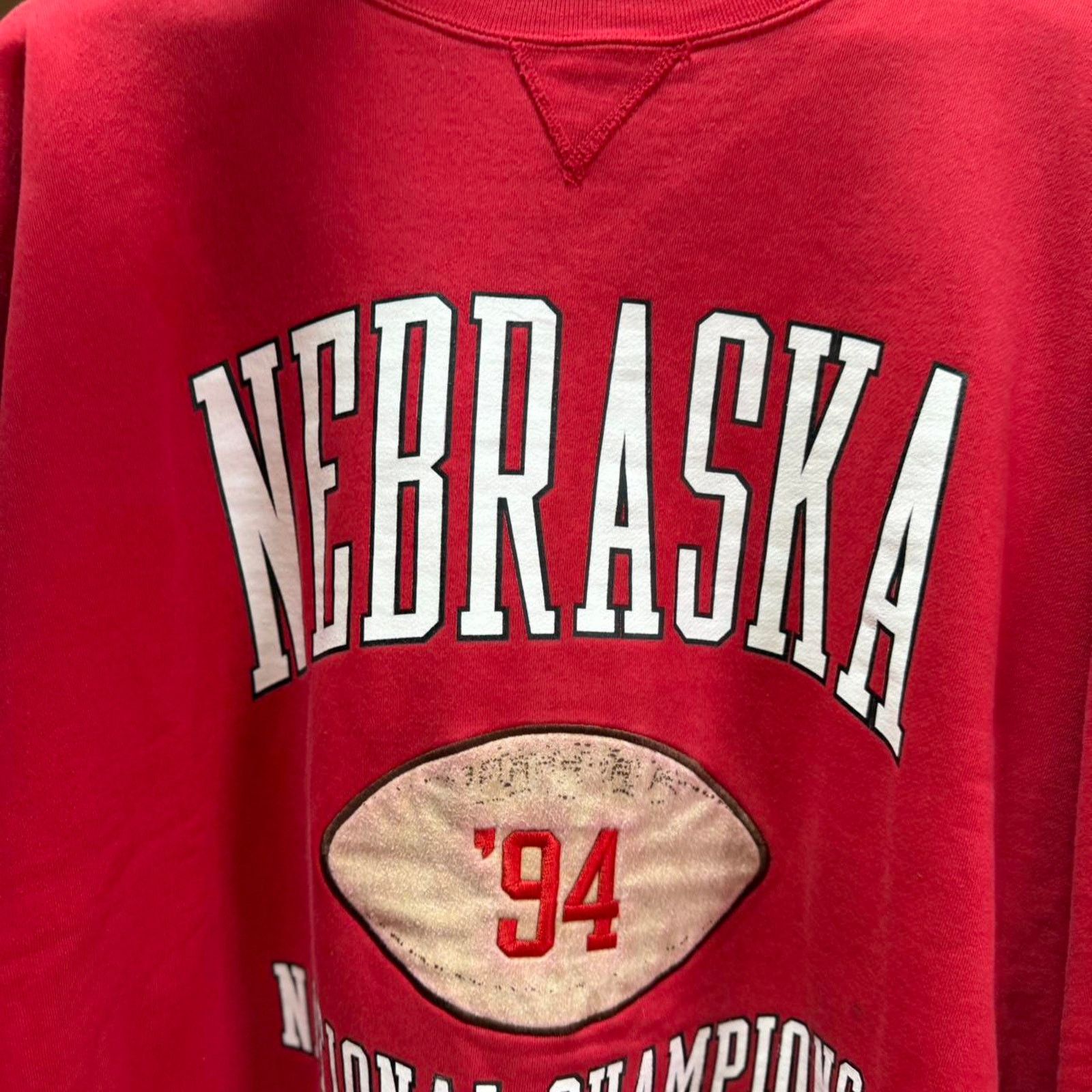 Vintage Vintage 1994 Nebraska Huskers National Championship Crewneck Size US XXL / EU 58 / 5 - 3 Thumbnail