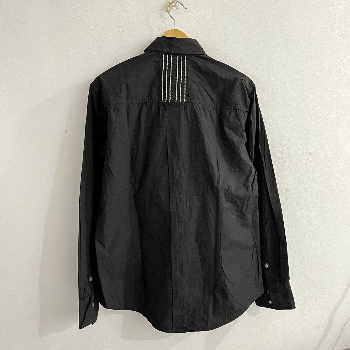 Japanese Brand Tristan - Western Black Snap Button Shirt Contrast Stitch Size US M / EU 48-50 / 2 - 7 Thumbnail