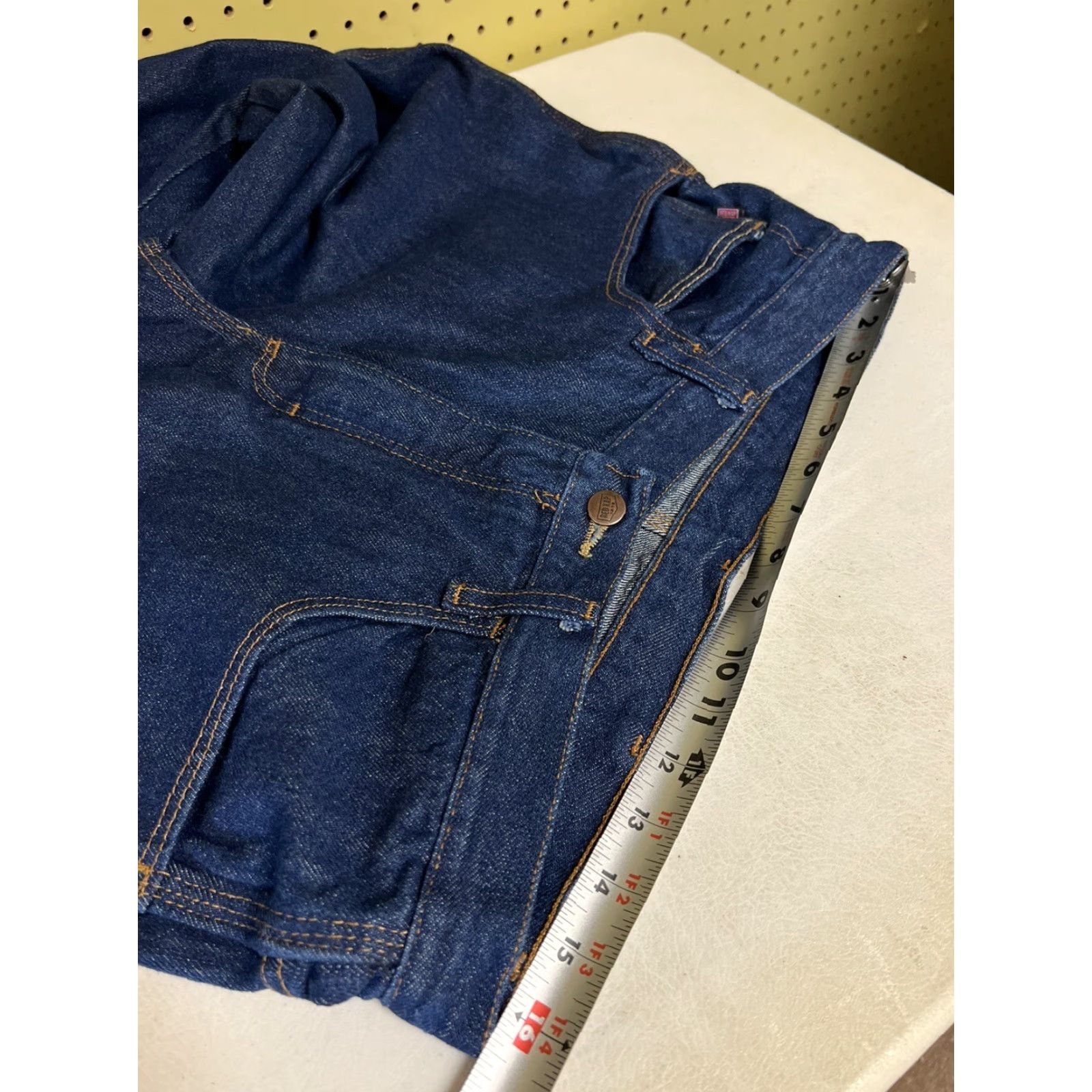 Red Kap Red Kap Jeans PD80PW4 Regular 33x32 Denim Blue Men Jeans Straight Zip 33 Inseam 32 Dark Wash NWOT Vintage No? Size US 33 - 5 Thumbnail
