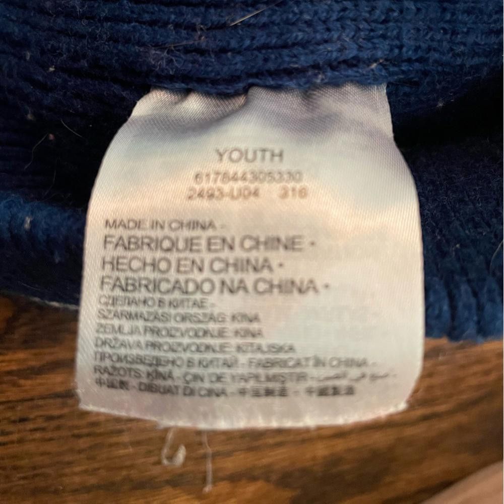 Designer VTG Youth Nike Beanie Hat Size ONE SIZE - 3 Thumbnail