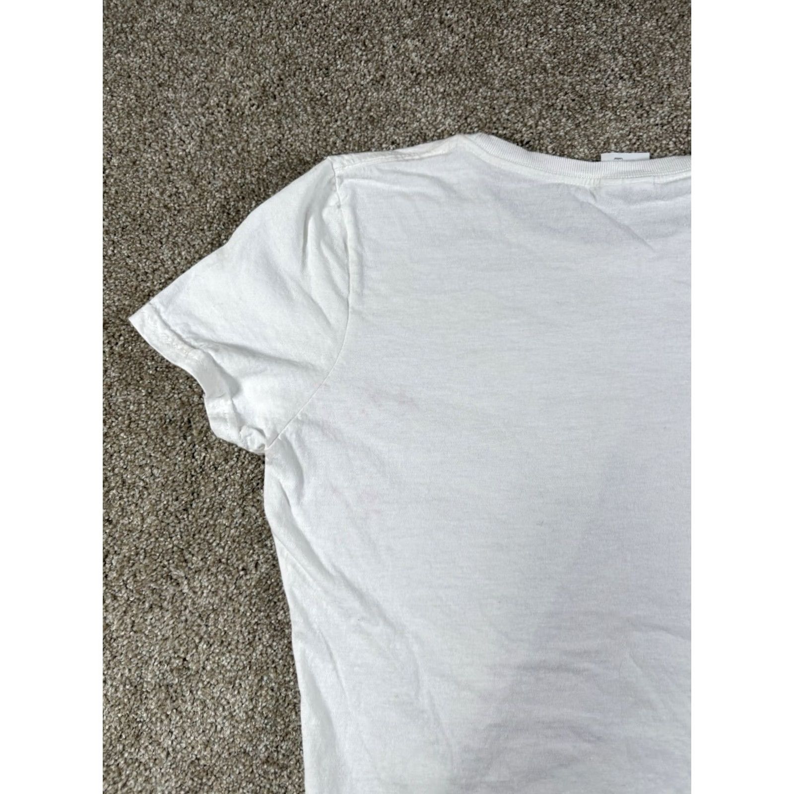 Fruit Of The Loom VINTAGE Fruit of the Loom T-Shirt Womens M White Short Sleeve Crew Neck Graphic Print Funny Farming USA Western Hipster 2000s Size M / US 6-8 / IT 42-44 - 7 Thumbnail